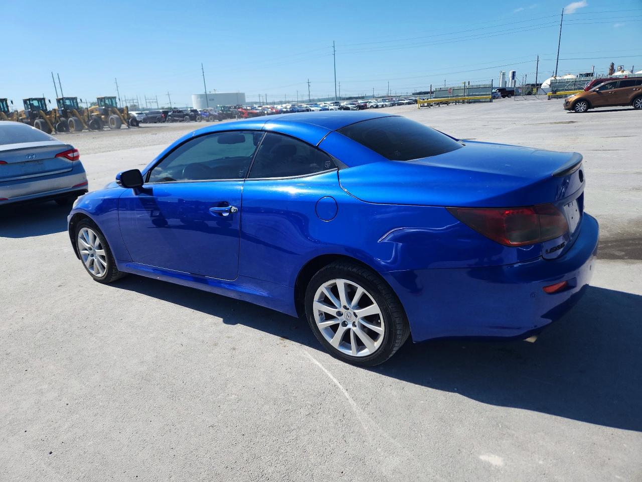 2010 Lexus Is 250 Blue vin: JTHFF2C22A2500411