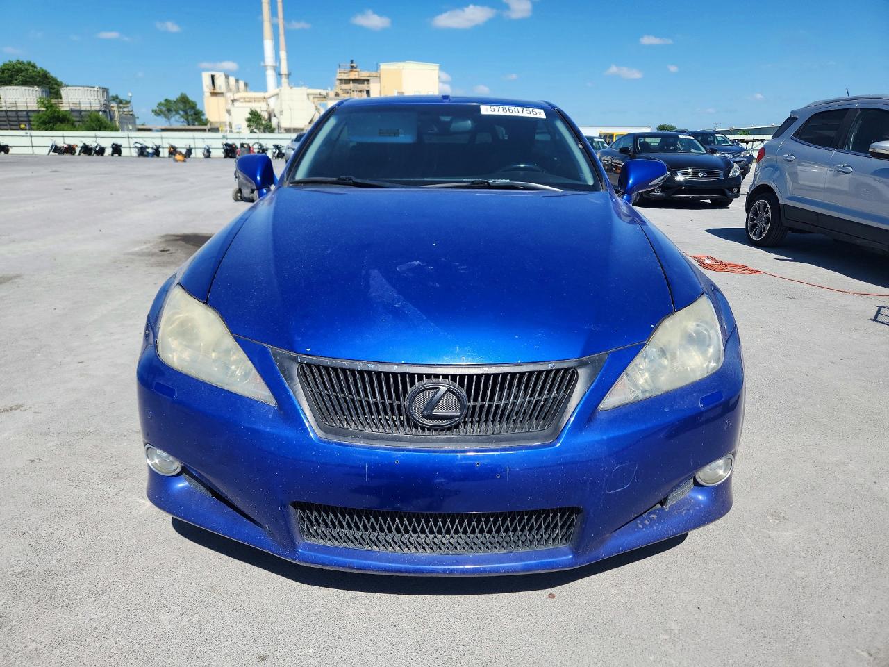 2010 Lexus Is 250 Blue vin: JTHFF2C22A2500411