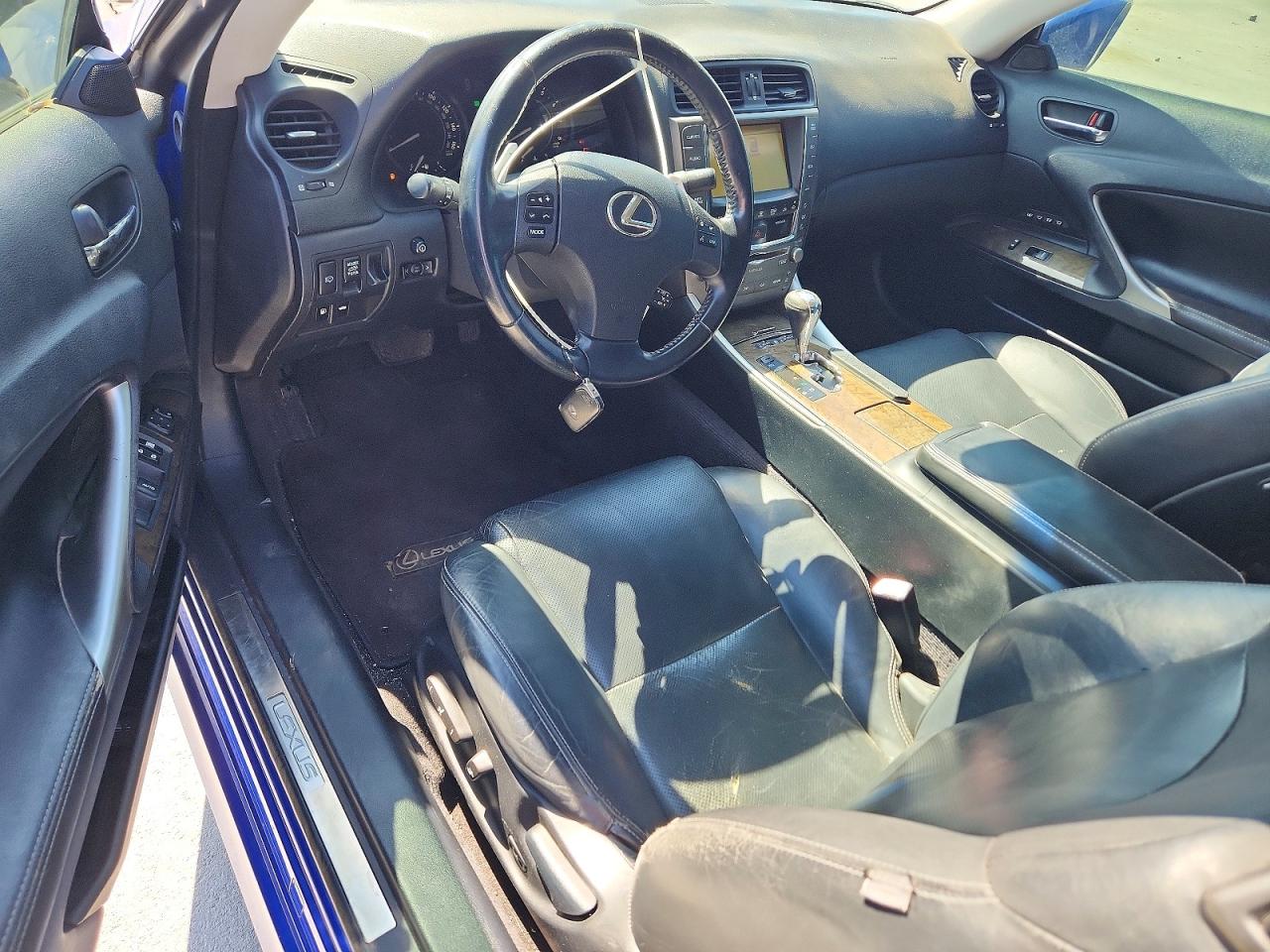 2010 Lexus Is 250 Blue vin: JTHFF2C22A2500411
