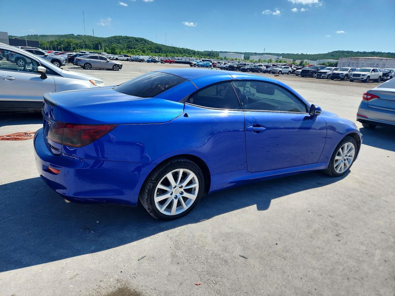 2010 Lexus Is 250 Blue vin: JTHFF2C22A2500411