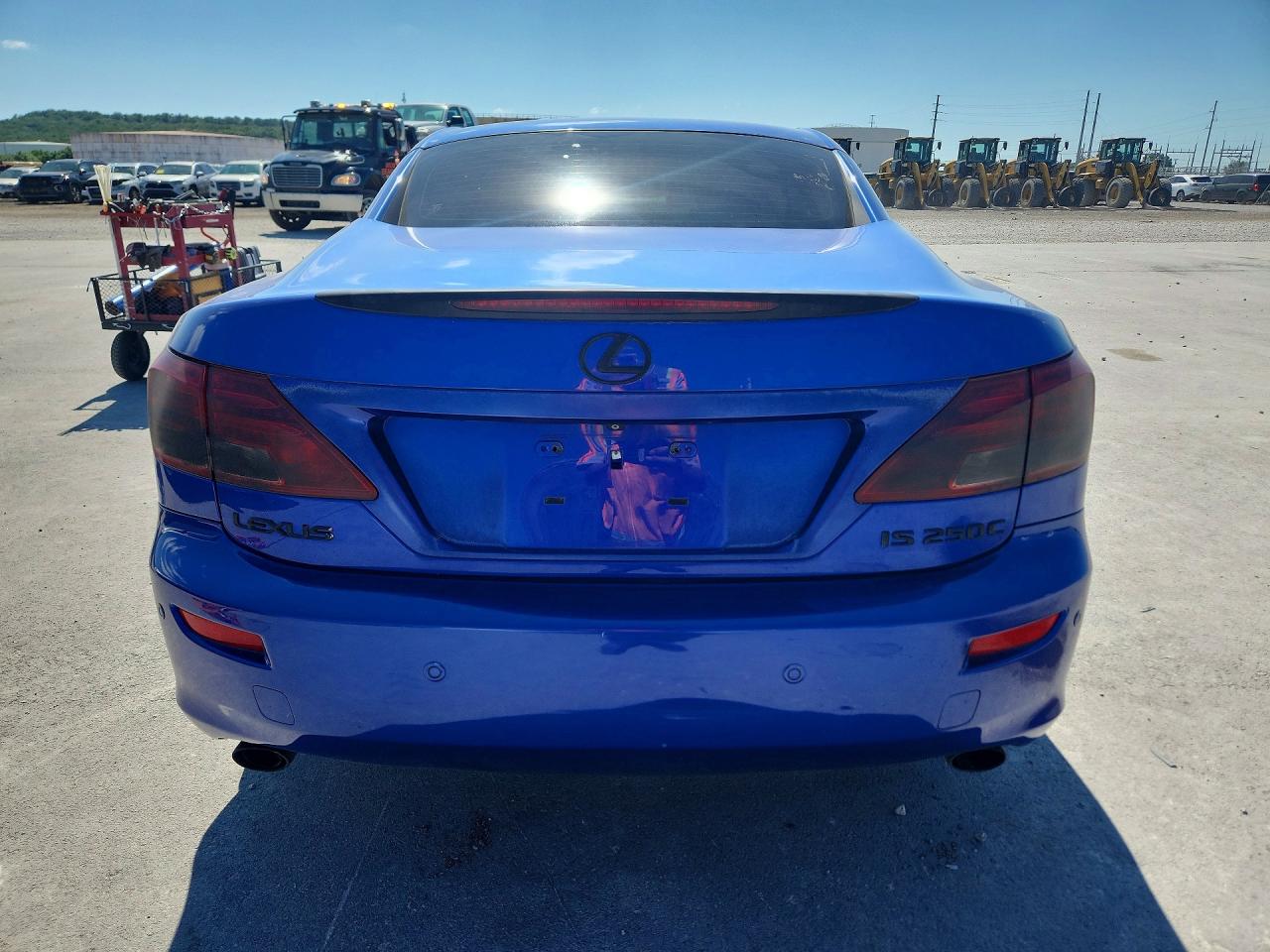 2010 Lexus Is 250 Blue vin: JTHFF2C22A2500411