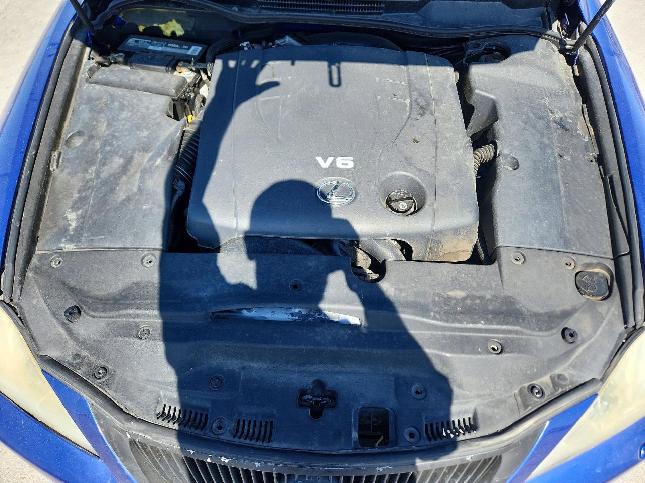 2010 Lexus Is 250 Blue vin: JTHFF2C22A2500411