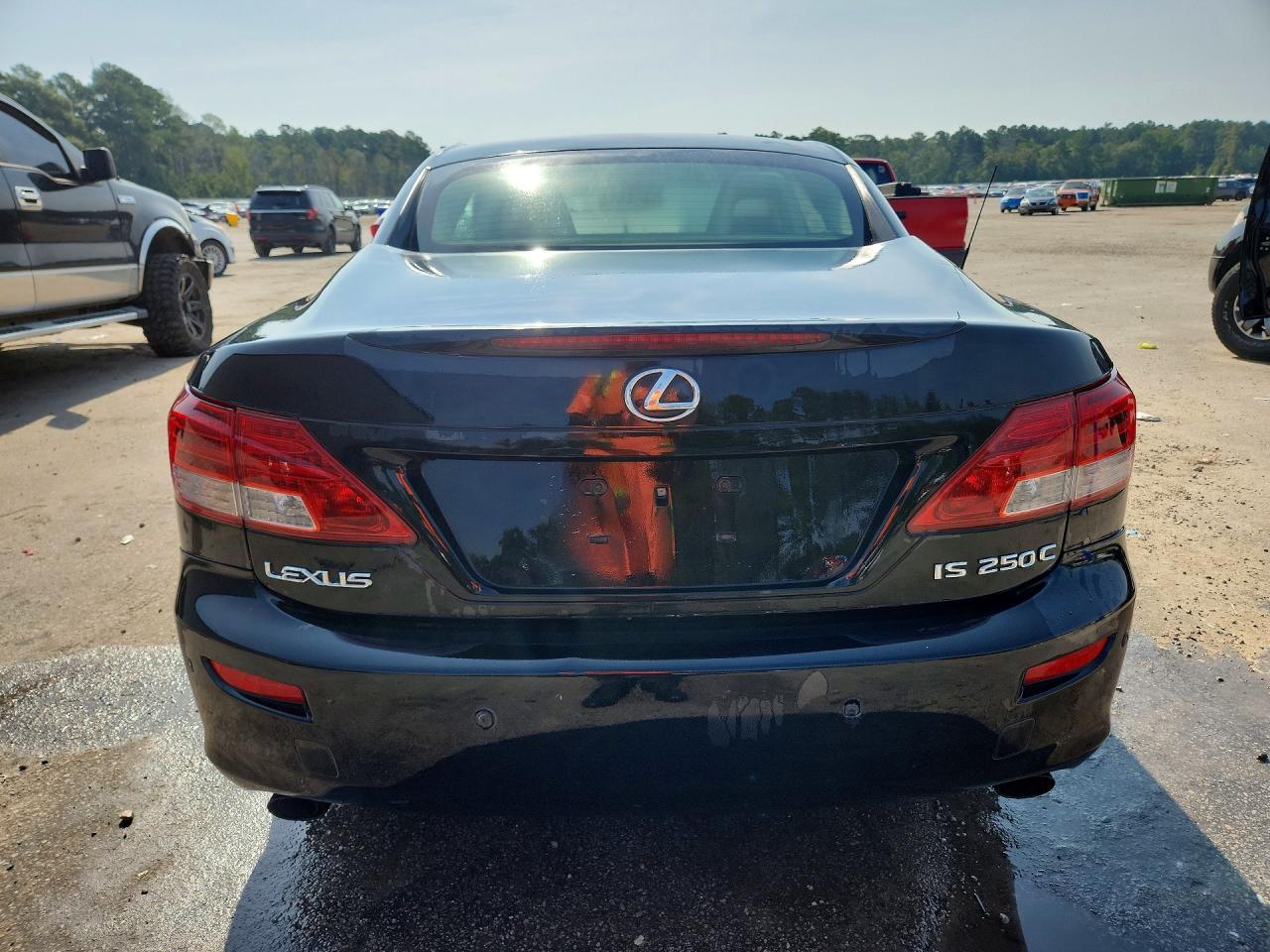 2010 Lexus Is 250c Base Black vin: JTHFF2C22A2506080