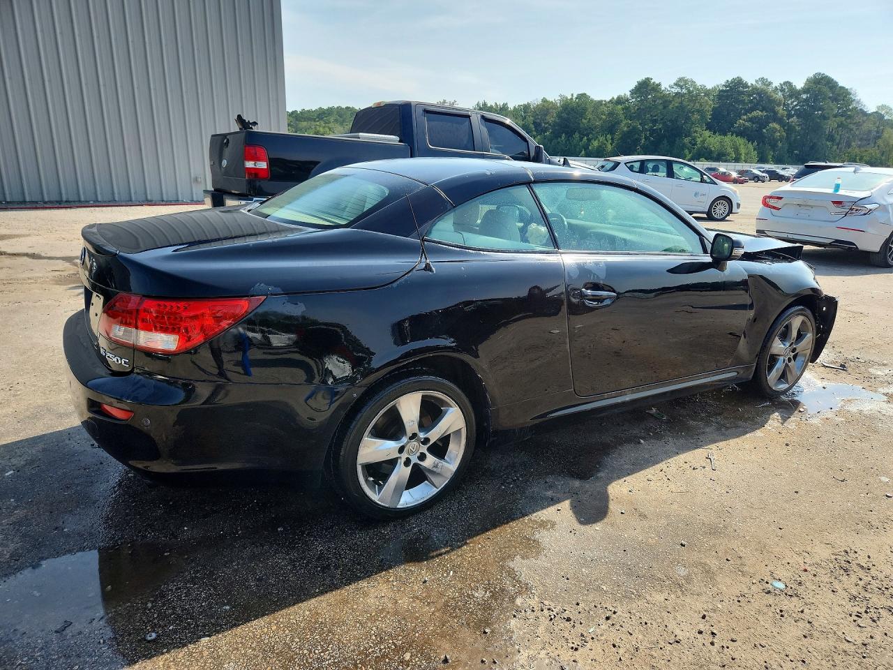 2010 Lexus Is 250c Base Black vin: JTHFF2C22A2506080
