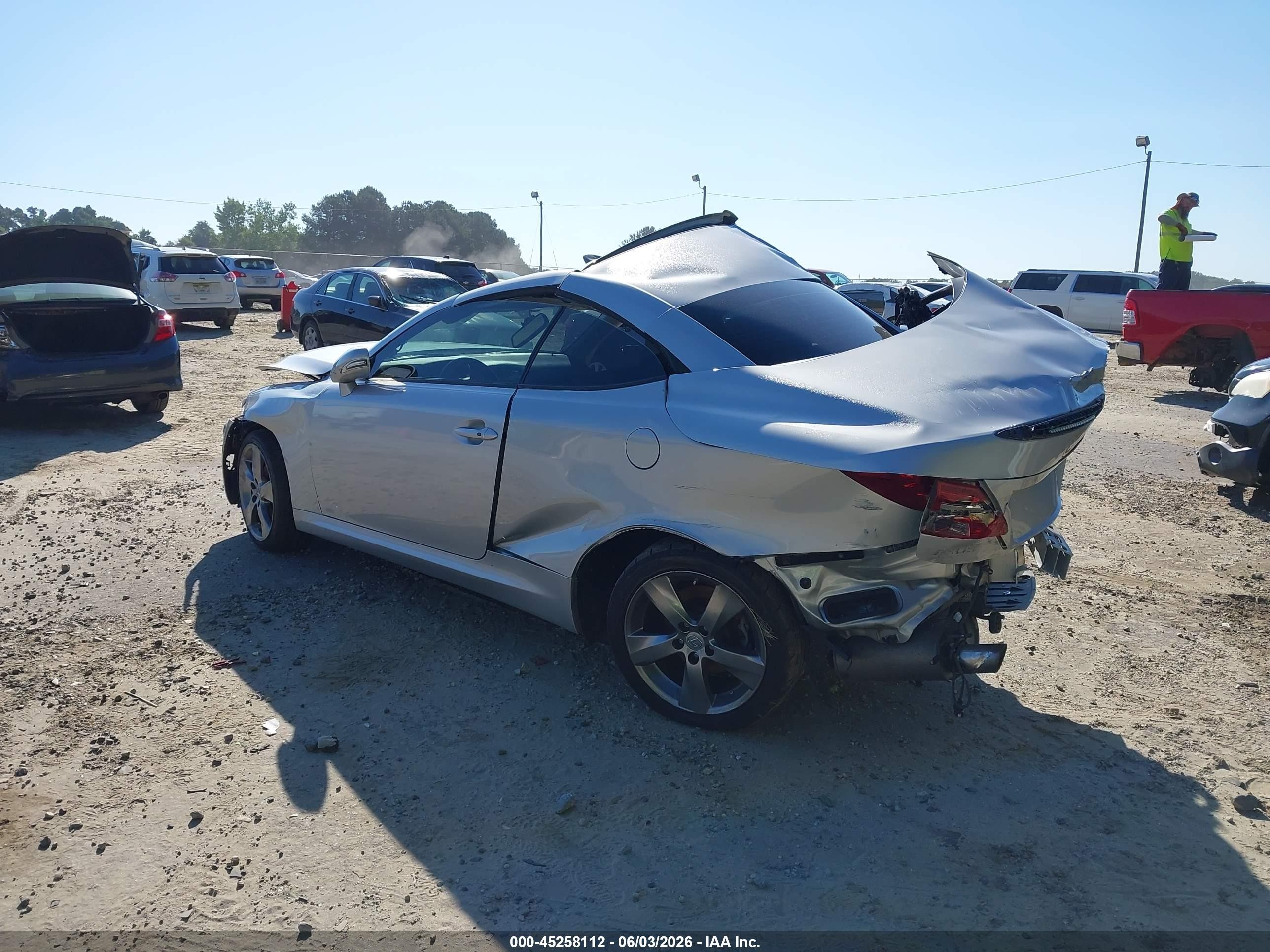 2010 Lexus Is 250c   Silver vin: JTHFF2C22A2510940
