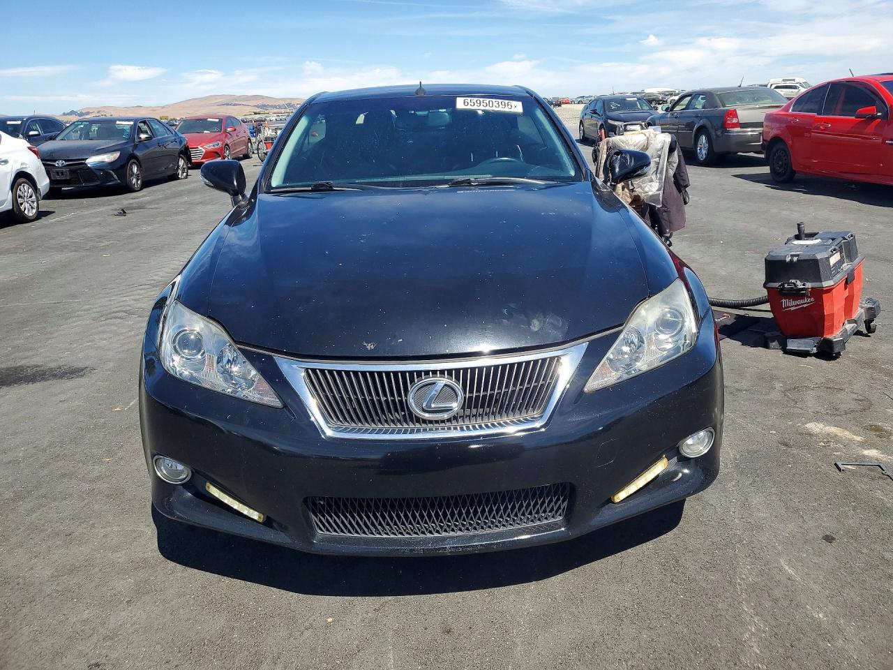 2010 Lexus Is 250c Base Black vin: JTHFF2C22A2511702