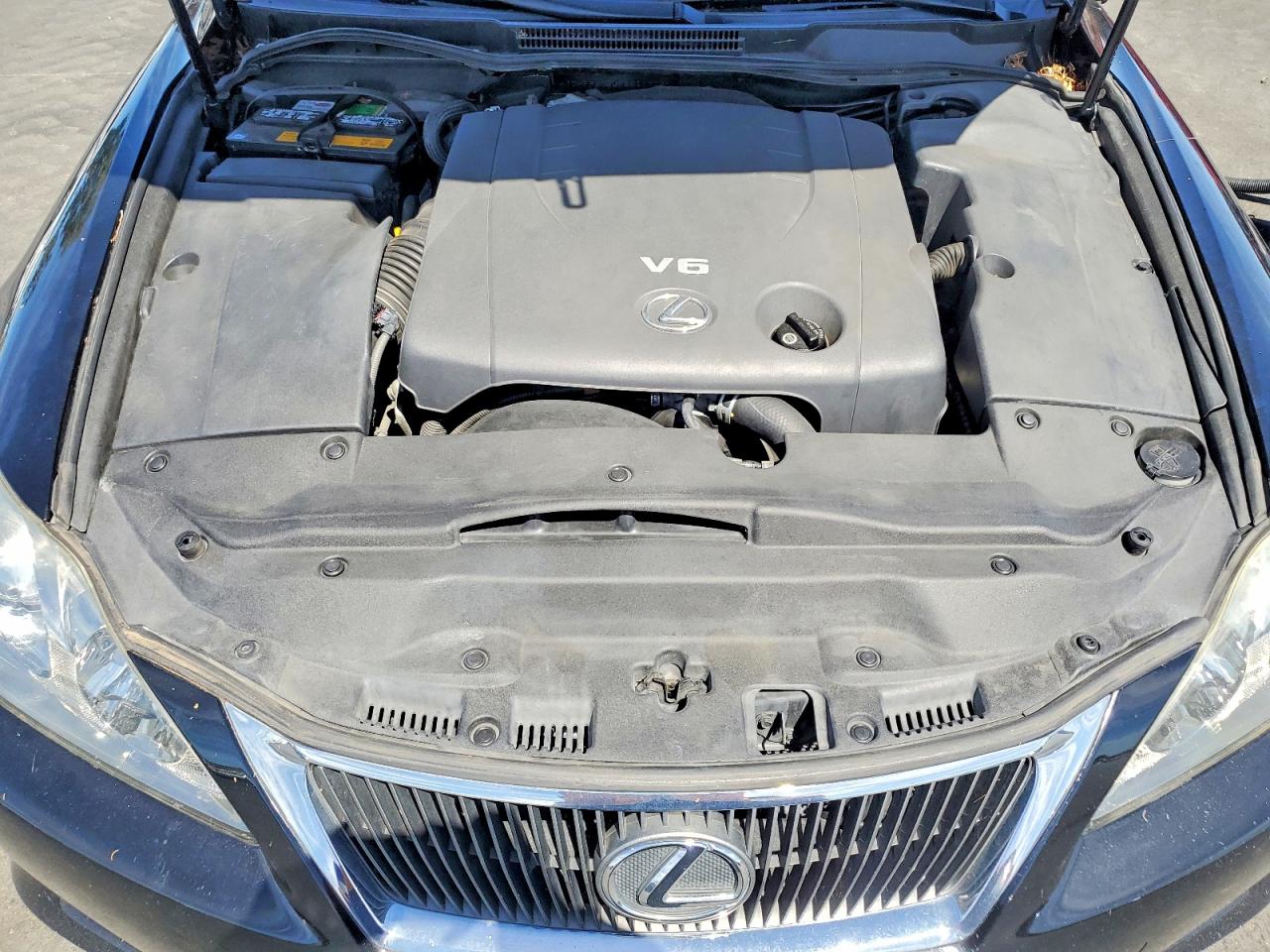 2010 Lexus Is 250c Base Black vin: JTHFF2C22A2511702