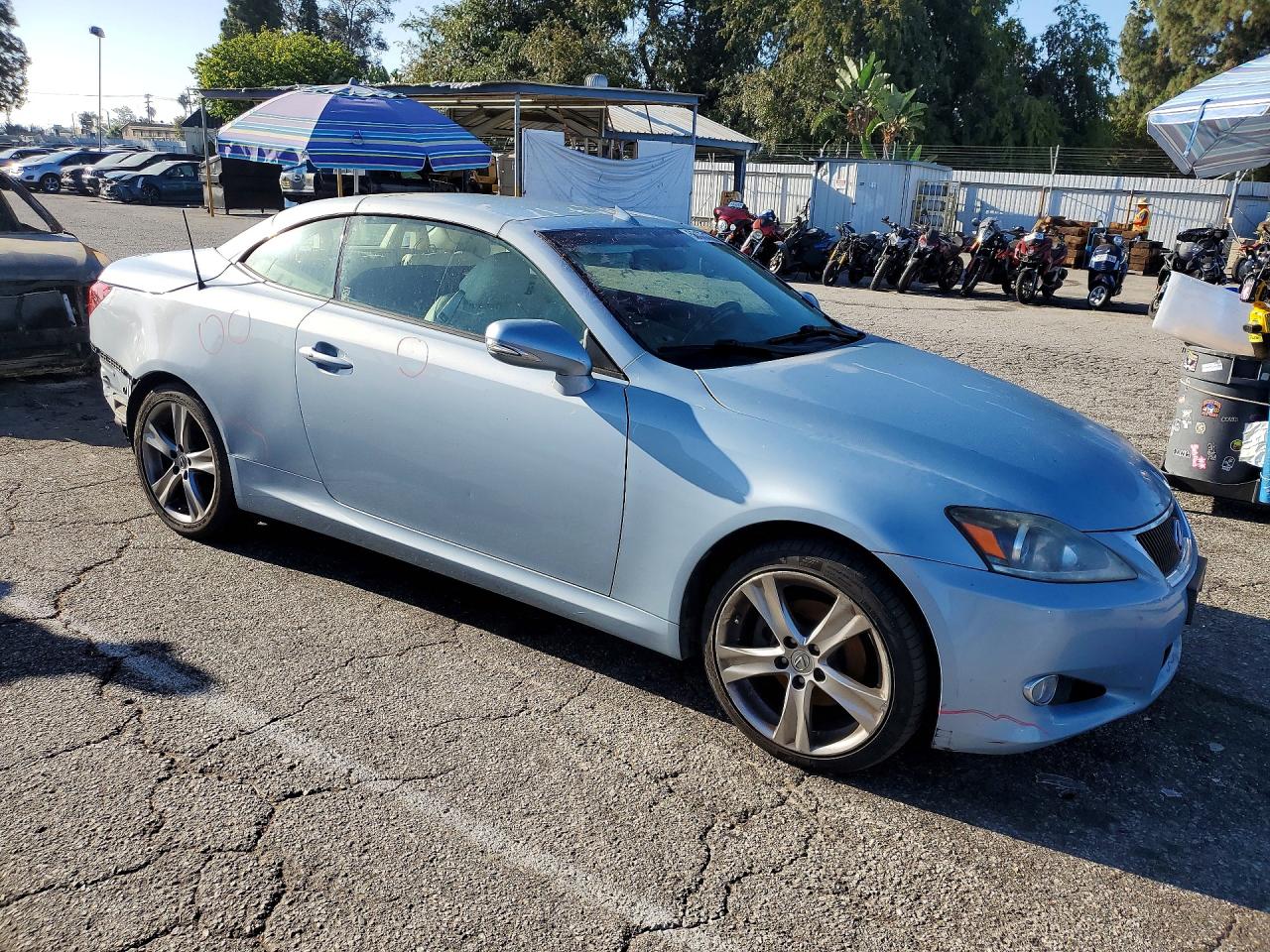 2012 Lexus Is 250 Blue vin: JTHFF2C22C2521780