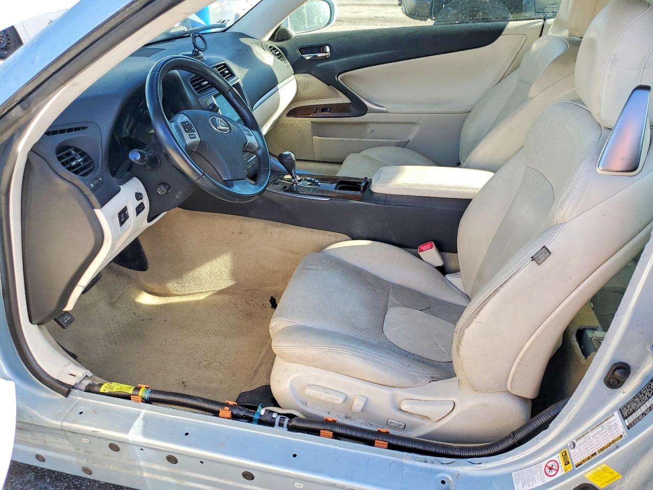 2012 Lexus Is 250 Blue vin: JTHFF2C22C2521780