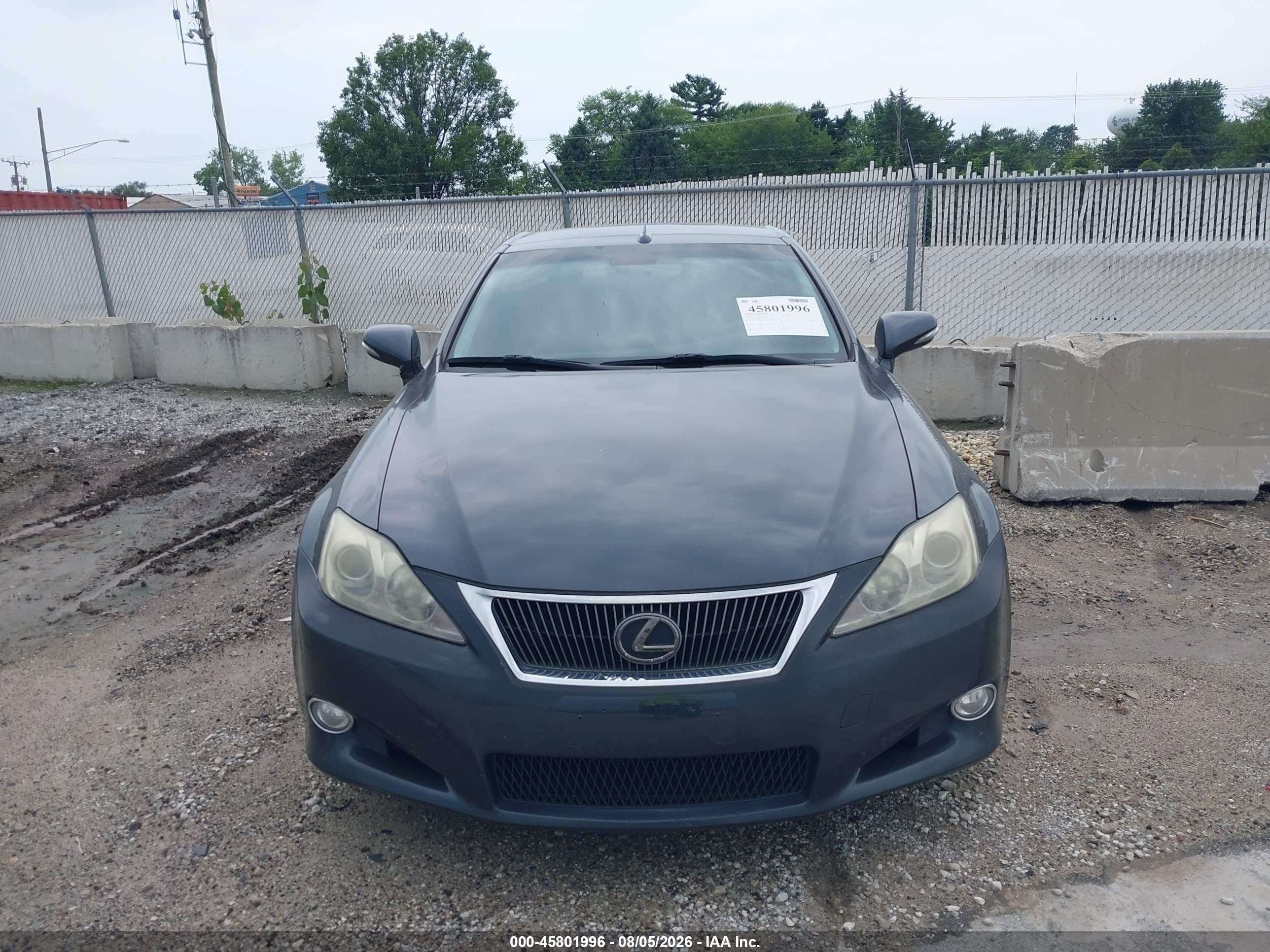 2010 Lexus Is 250c   Gray vin: JTHFF2C23A2510798