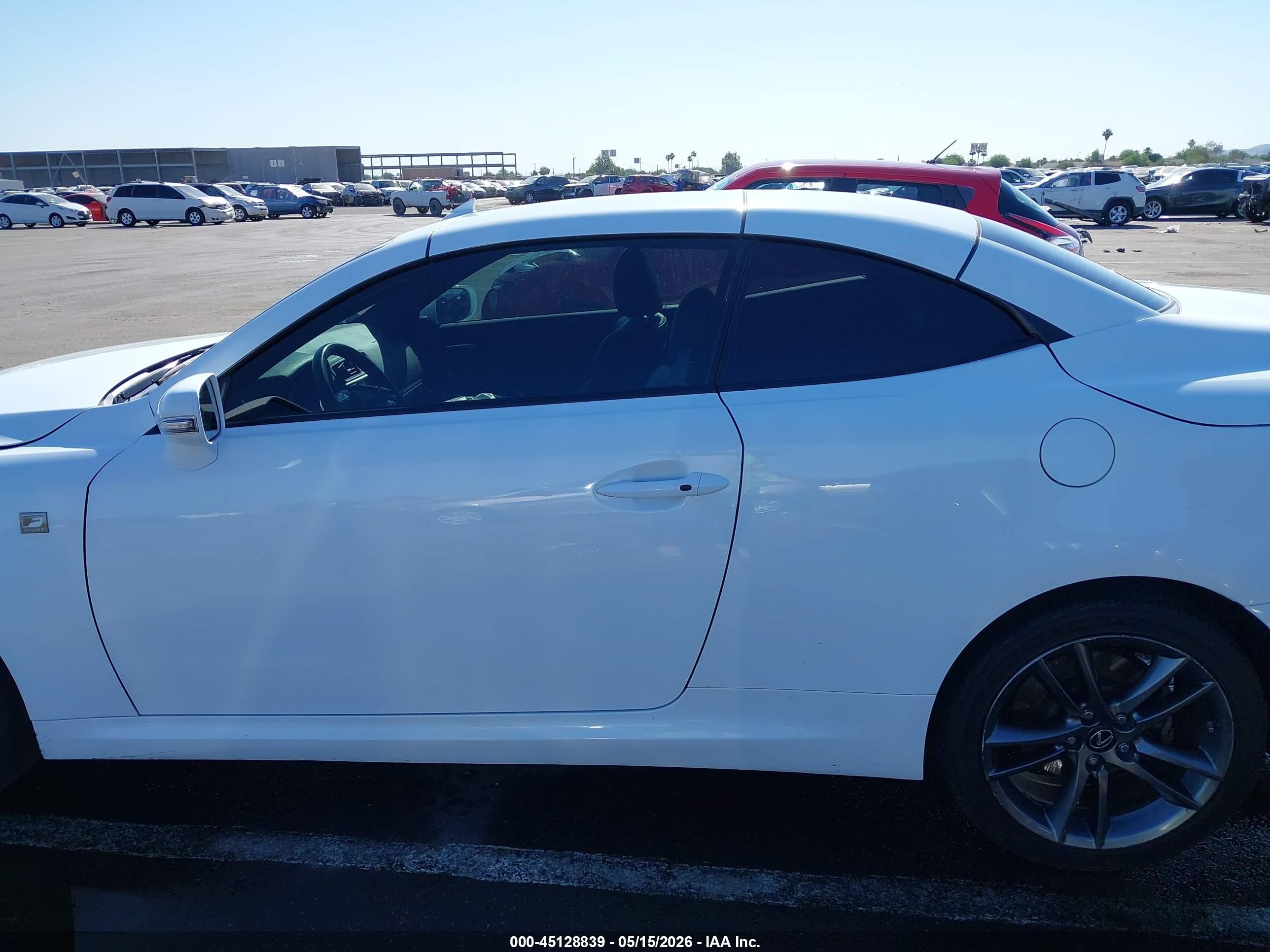 2013 Lexus Is 250c   White vin: JTHFF2C23D2526617