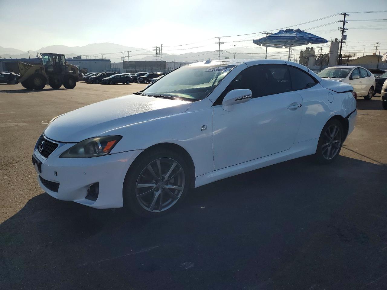 2014 Lexus Is 250 White vin: JTHFF2C24E2530287
