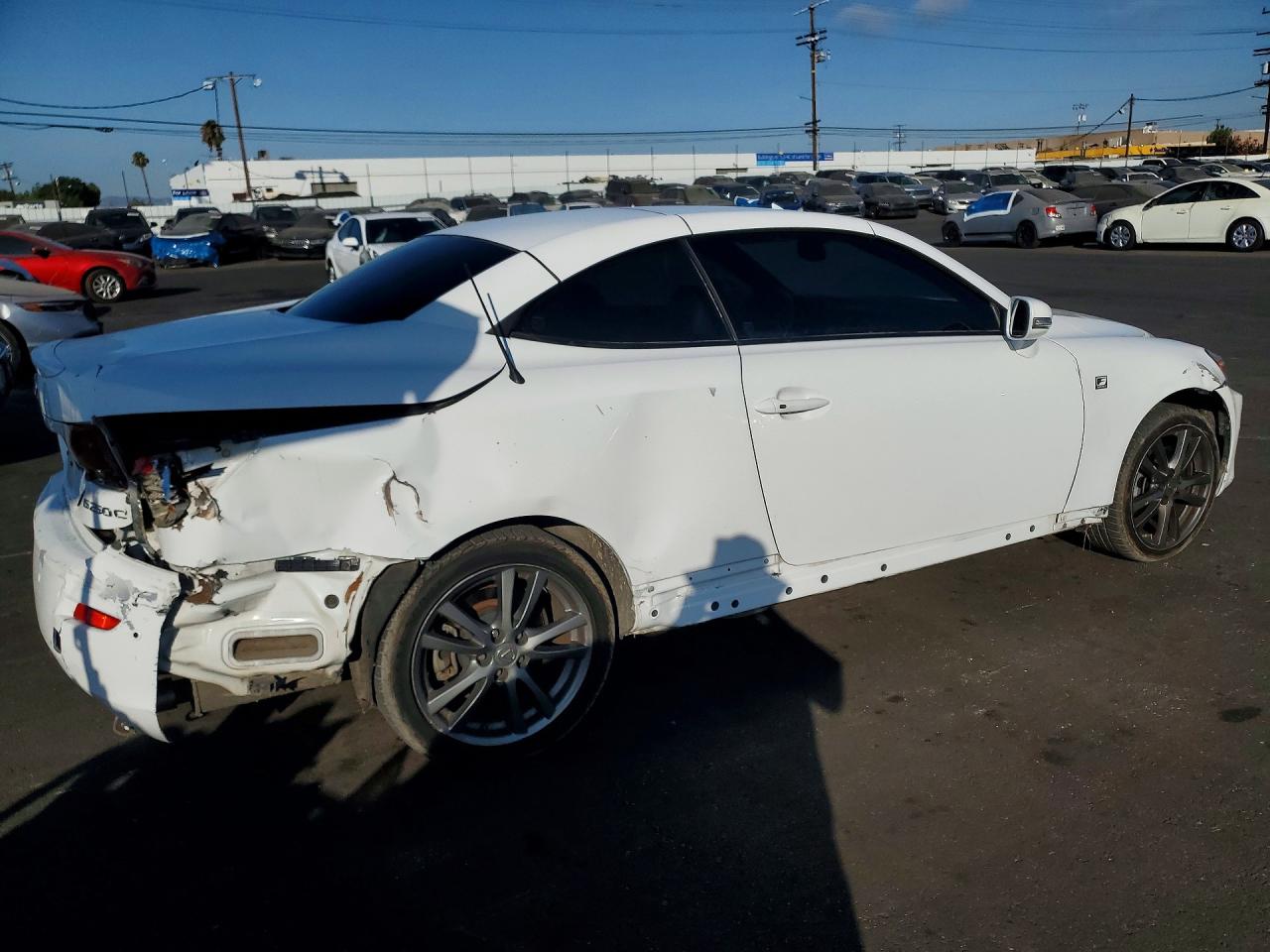 2014 Lexus Is 250 White vin: JTHFF2C24E2530287