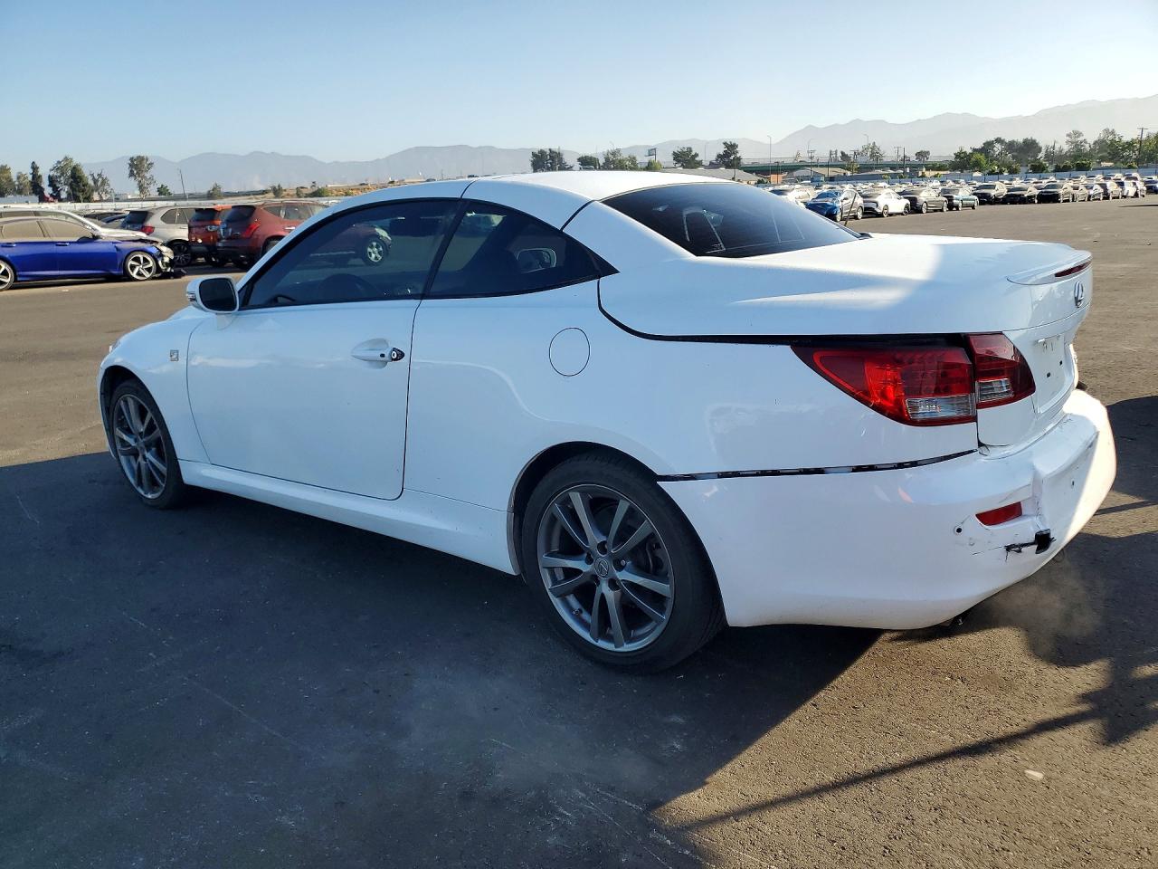 2014 Lexus Is 250 White vin: JTHFF2C24E2530287
