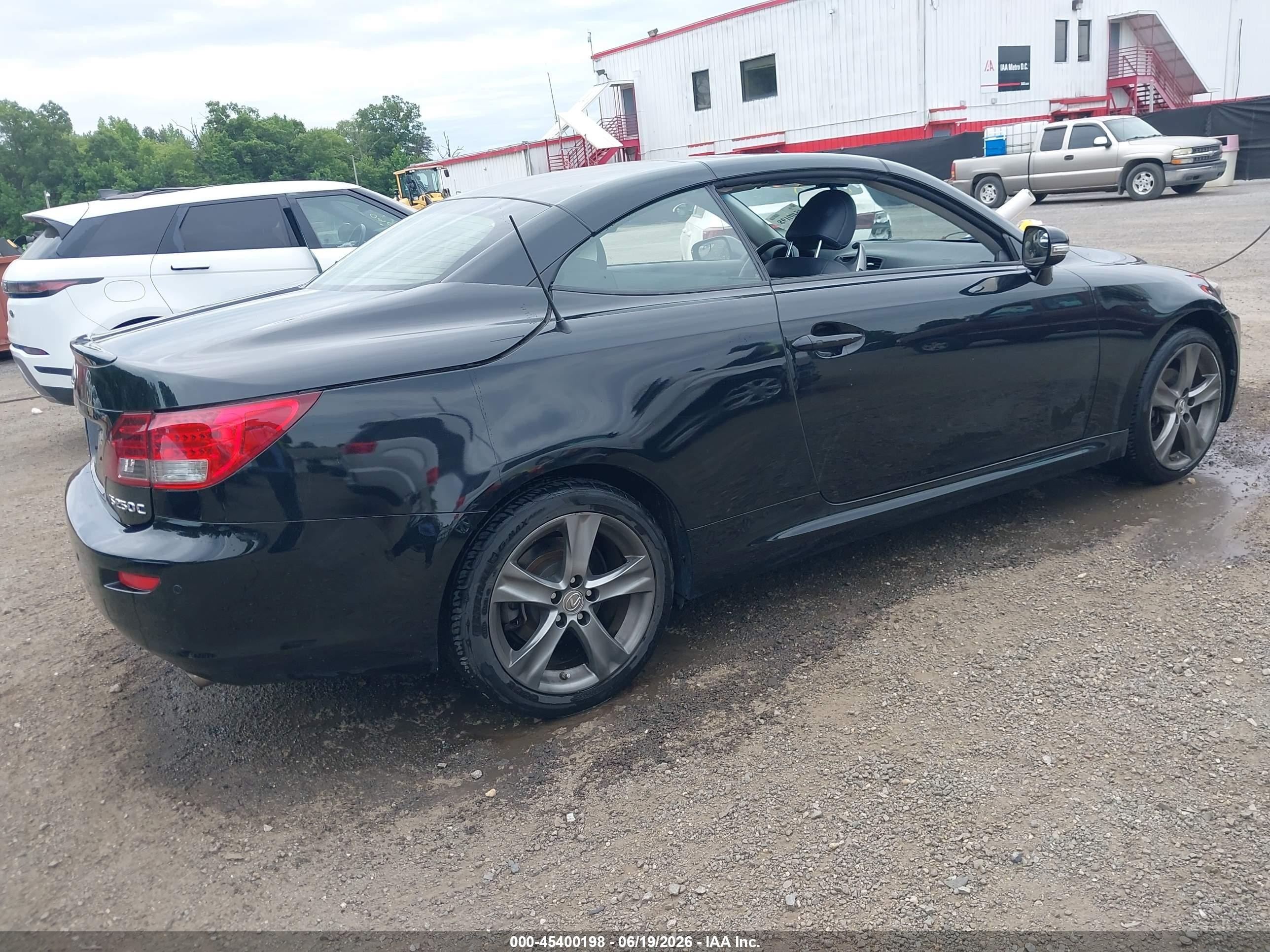 2015 Lexus Is 250c   Black vin: JTHFF2C24F2532297