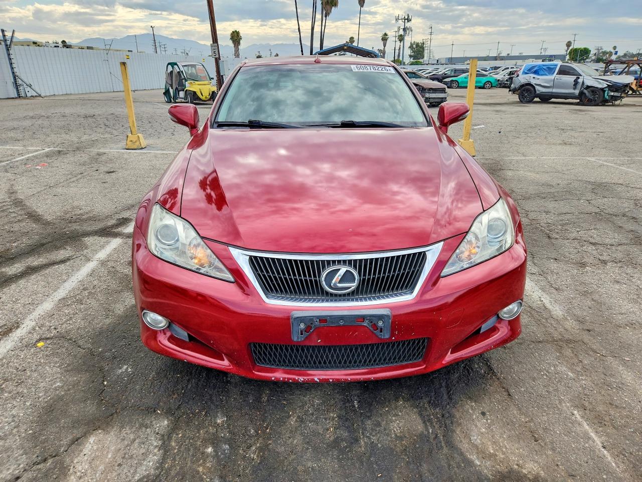 2010 Lexus Is 250 Red vin: JTHFF2C25A2514495