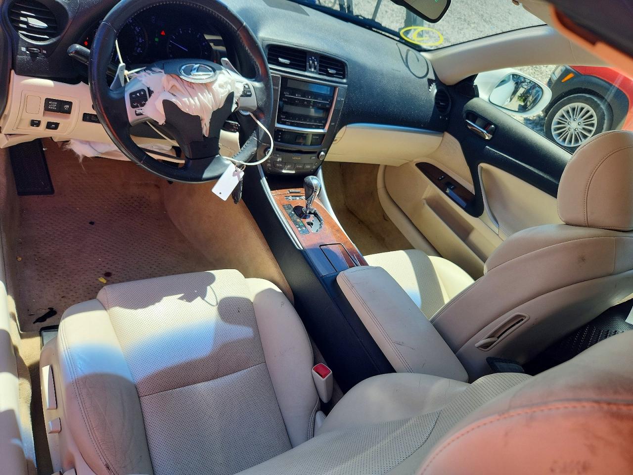 2013 Lexus Is 250 White vin: JTHFF2C25D2529292