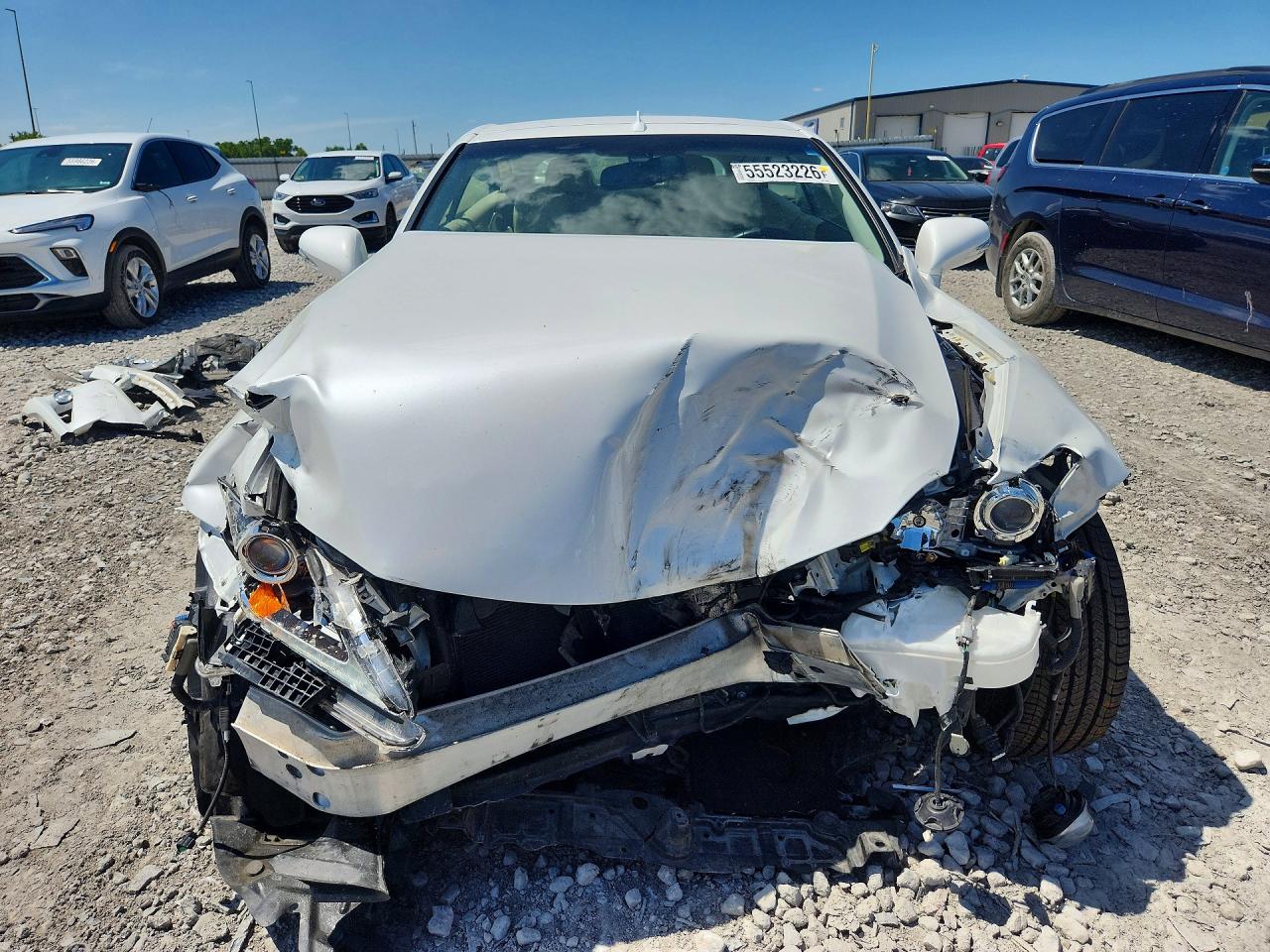 2013 Lexus Is 250 White vin: JTHFF2C25D2529292