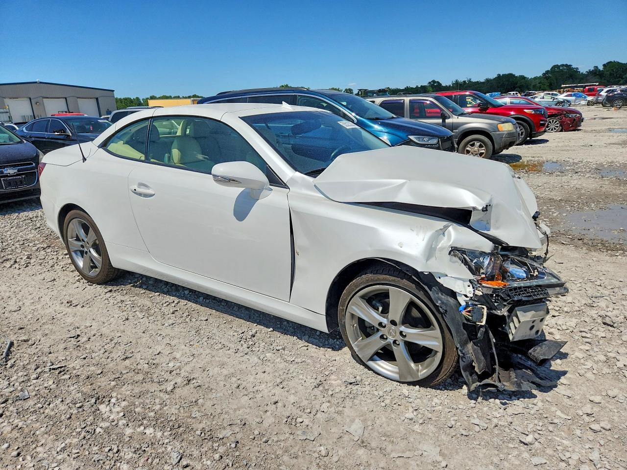 2013 Lexus Is 250 White vin: JTHFF2C25D2529292