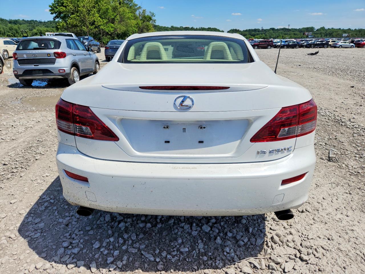 2013 Lexus Is 250 White vin: JTHFF2C25D2529292