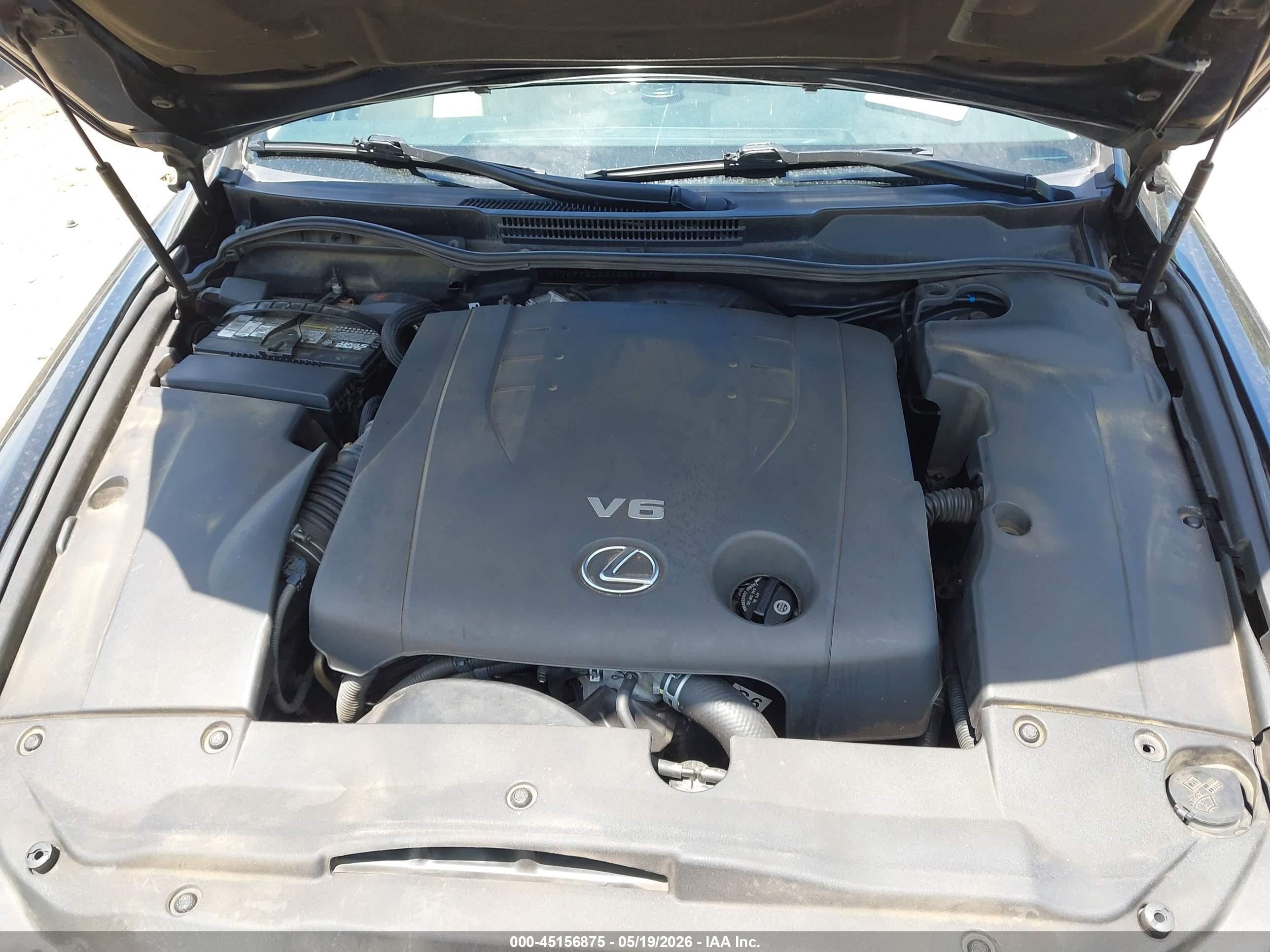 2010 Lexus Is 250c   Black vin: JTHFF2C26A2514635