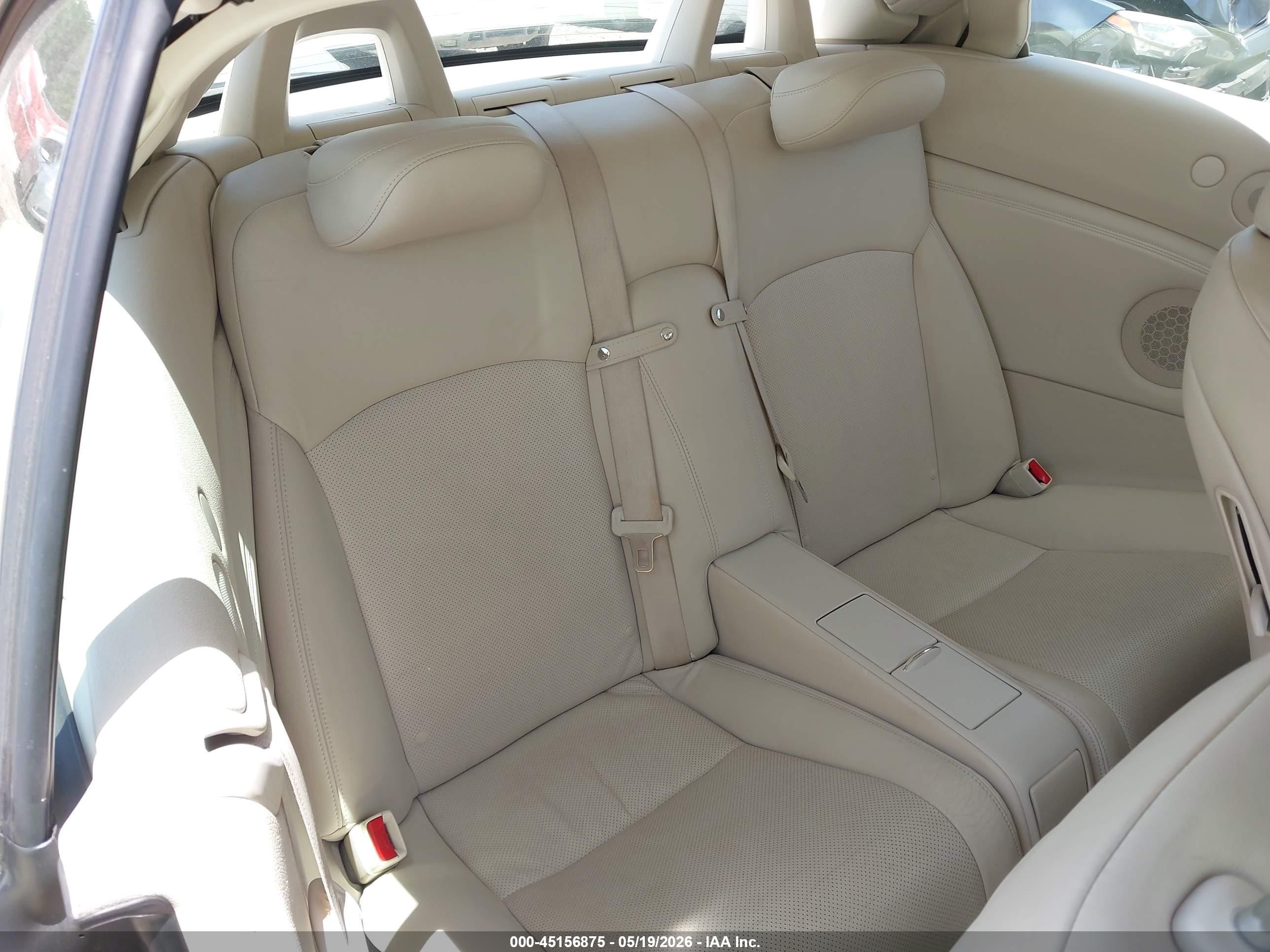 2010 Lexus Is 250c   Black vin: JTHFF2C26A2514635