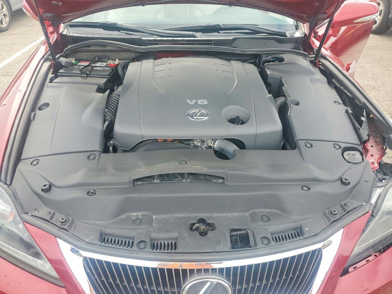 2011 Lexus Is 250 Red vin: JTHFF2C26B2520632