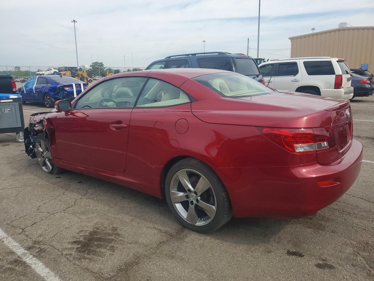 2011 Lexus Is 250 Red vin: JTHFF2C26B2520632