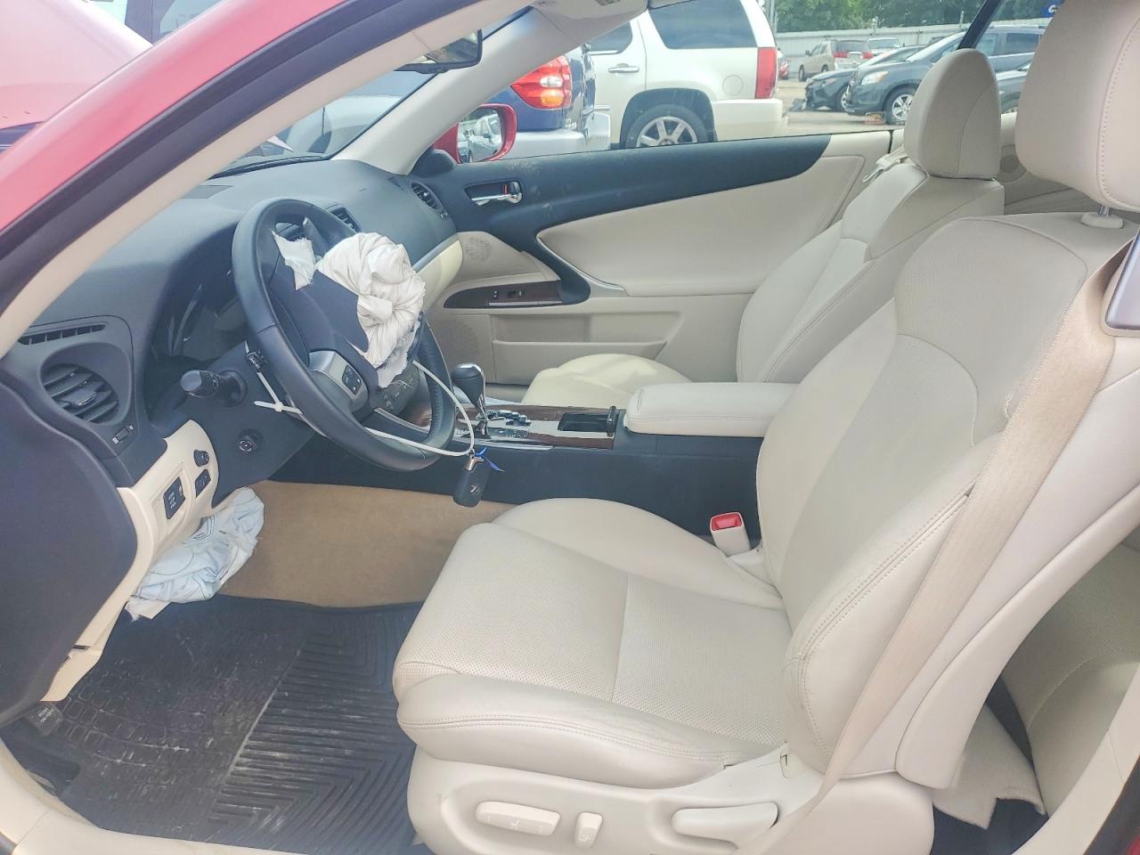 2011 Lexus Is 250 Red vin: JTHFF2C26B2520632