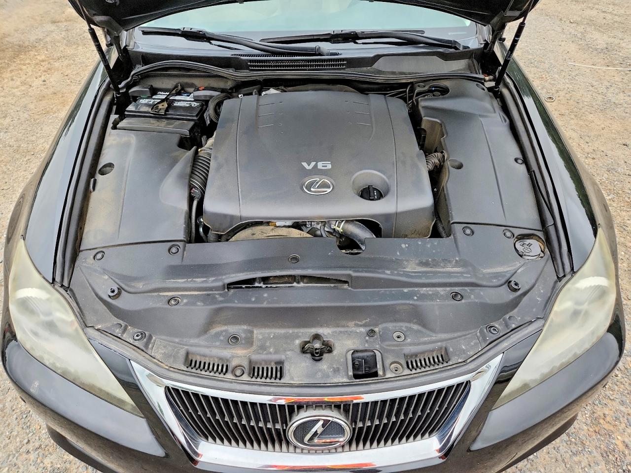 2014 Lexus Is 250 Black vin: JTHFF2C26E2531344