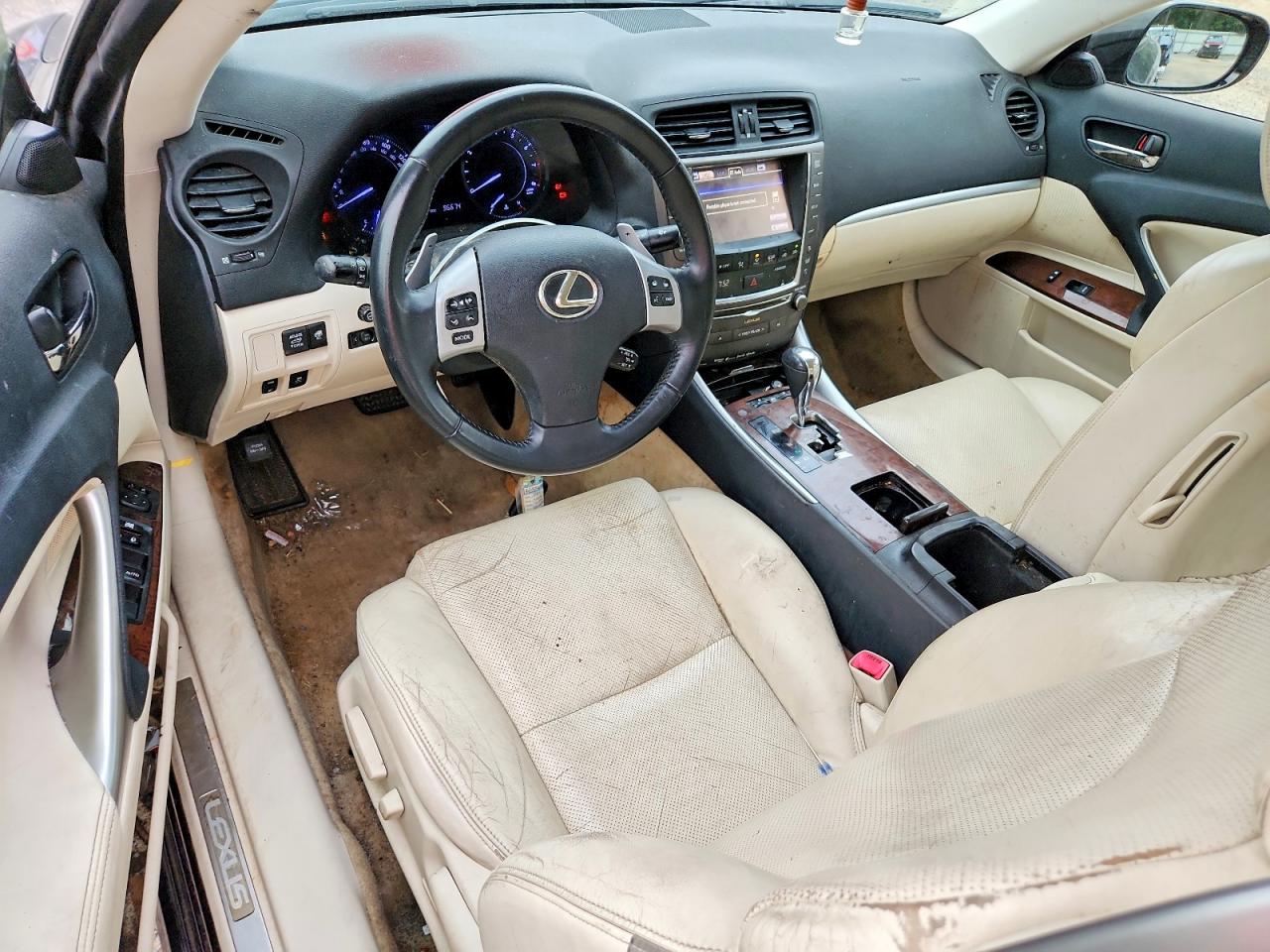 2014 Lexus Is 250 Black vin: JTHFF2C26E2531344