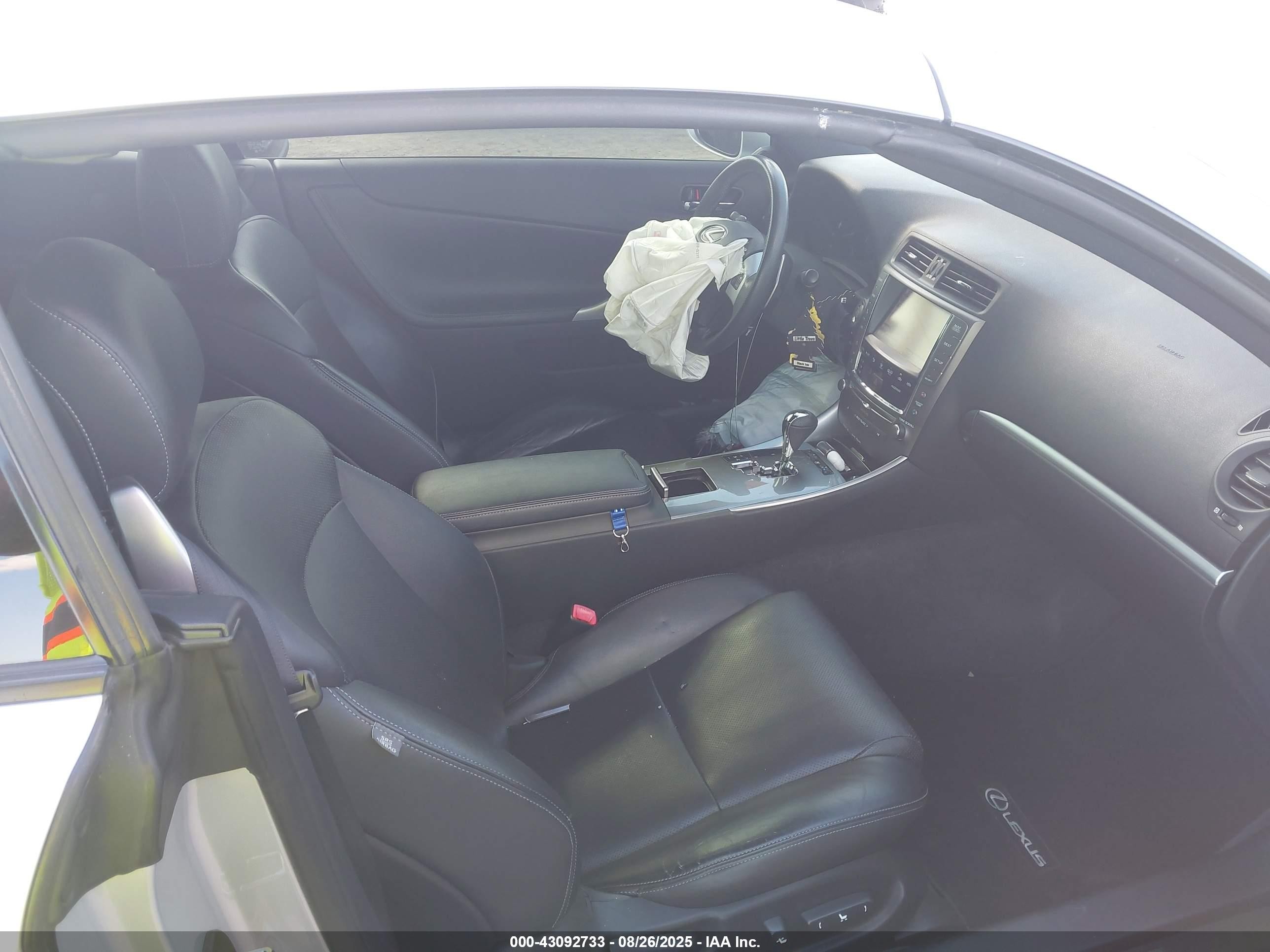 2015 Lexus Is 250c   Gray vin: JTHFF2C26F2532124