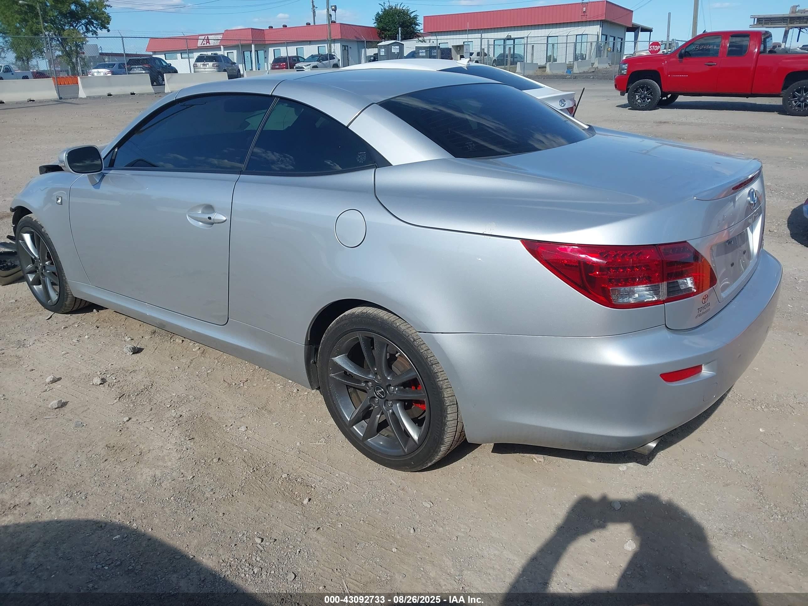 2015 Lexus Is 250c   Gray vin: JTHFF2C26F2532124