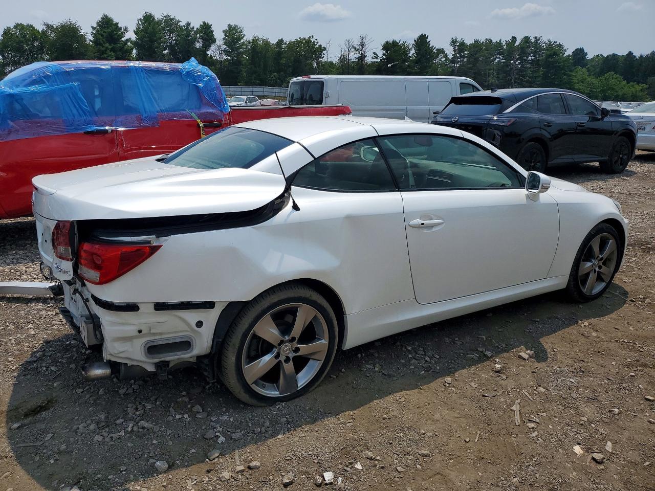 2015 Lexus Is 250 White vin: JTHFF2C26F2532625