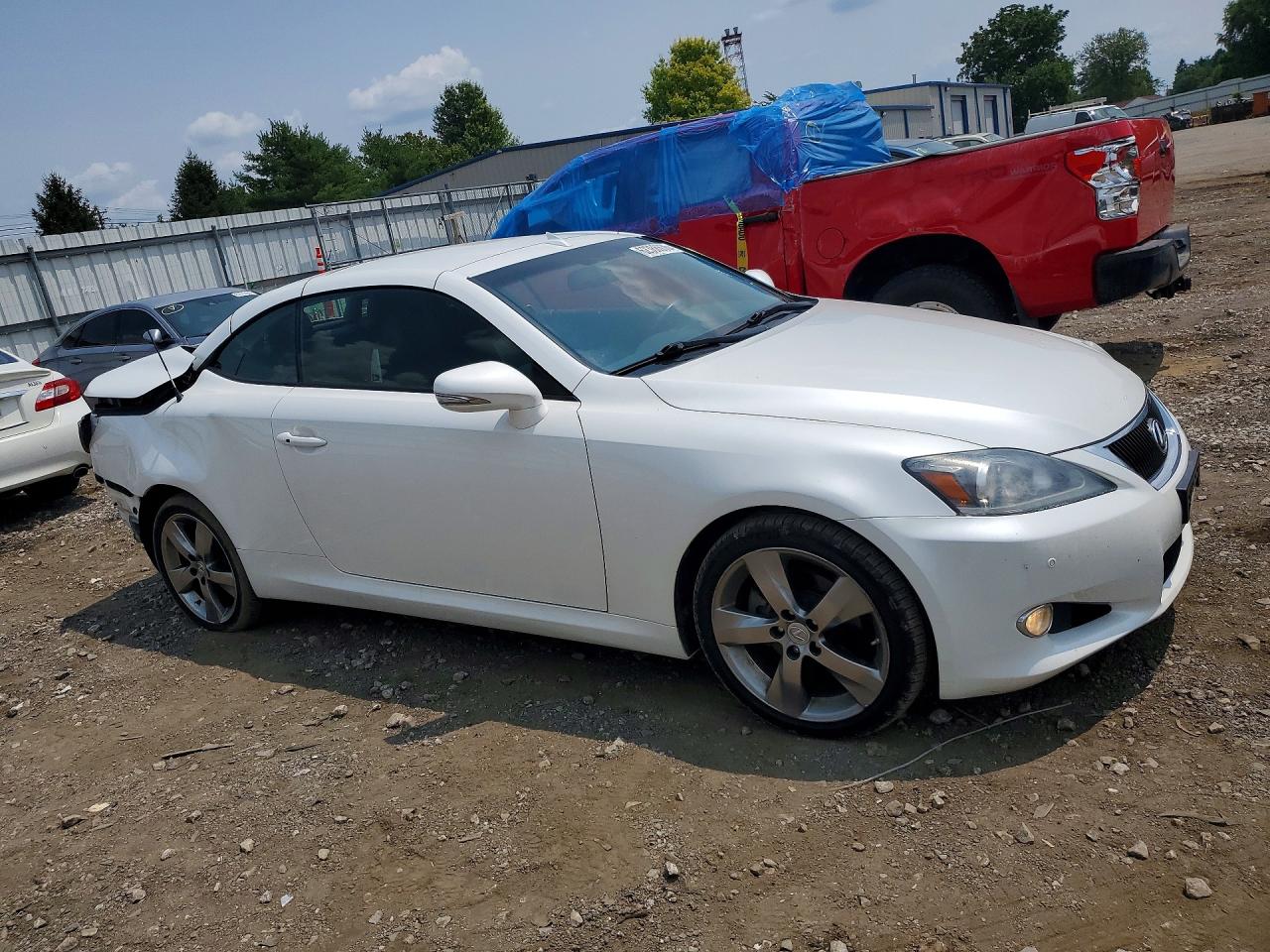 2015 Lexus Is 250 White vin: JTHFF2C26F2532625