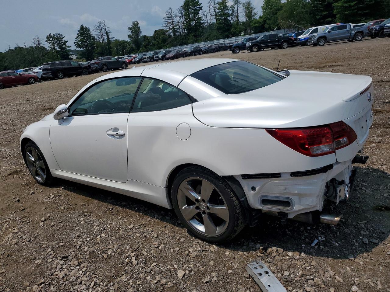 2015 Lexus Is 250 White vin: JTHFF2C26F2532625