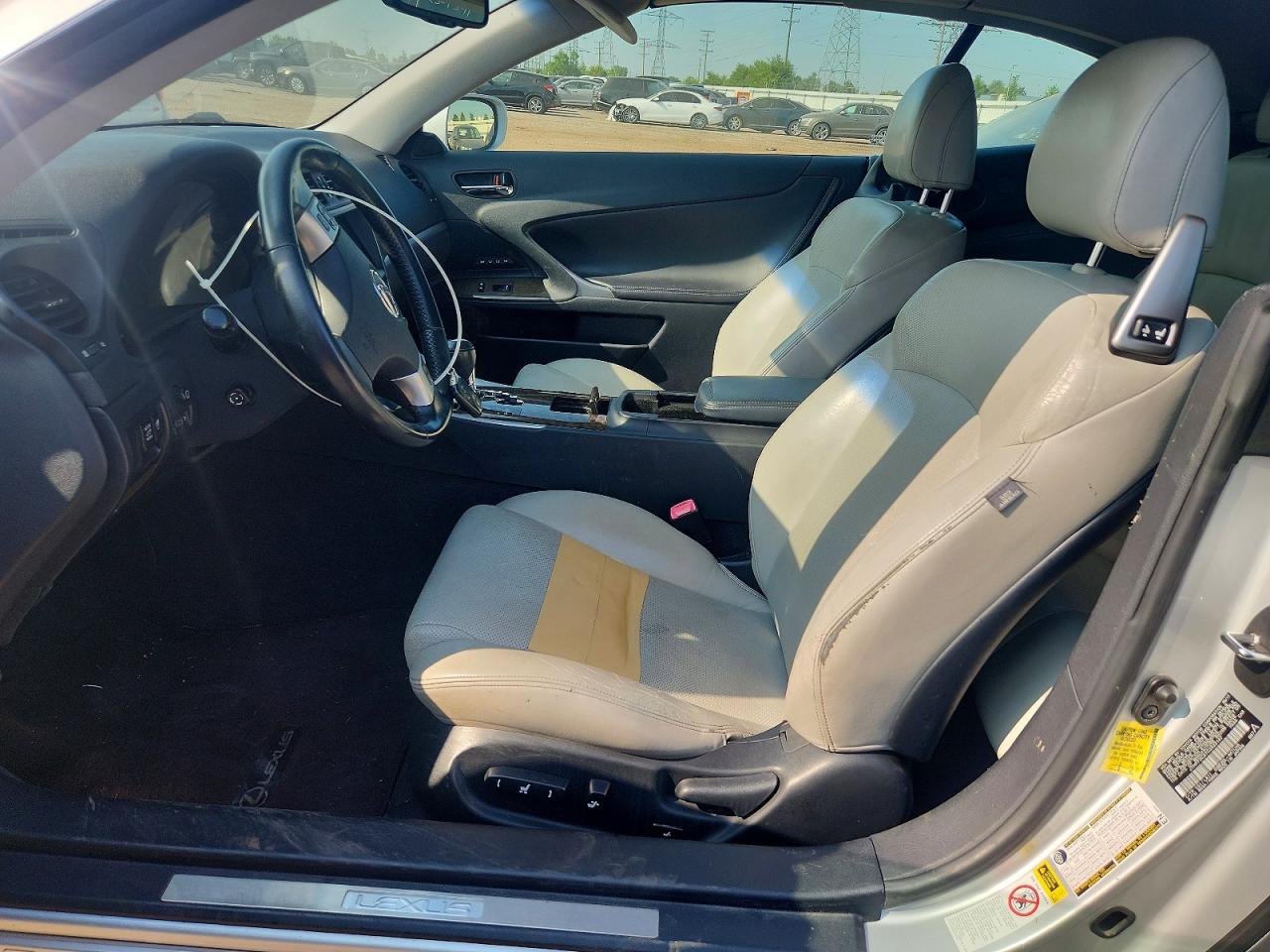 2012 Lexus Is 250 Silver vin: JTHFF2C27C2522147