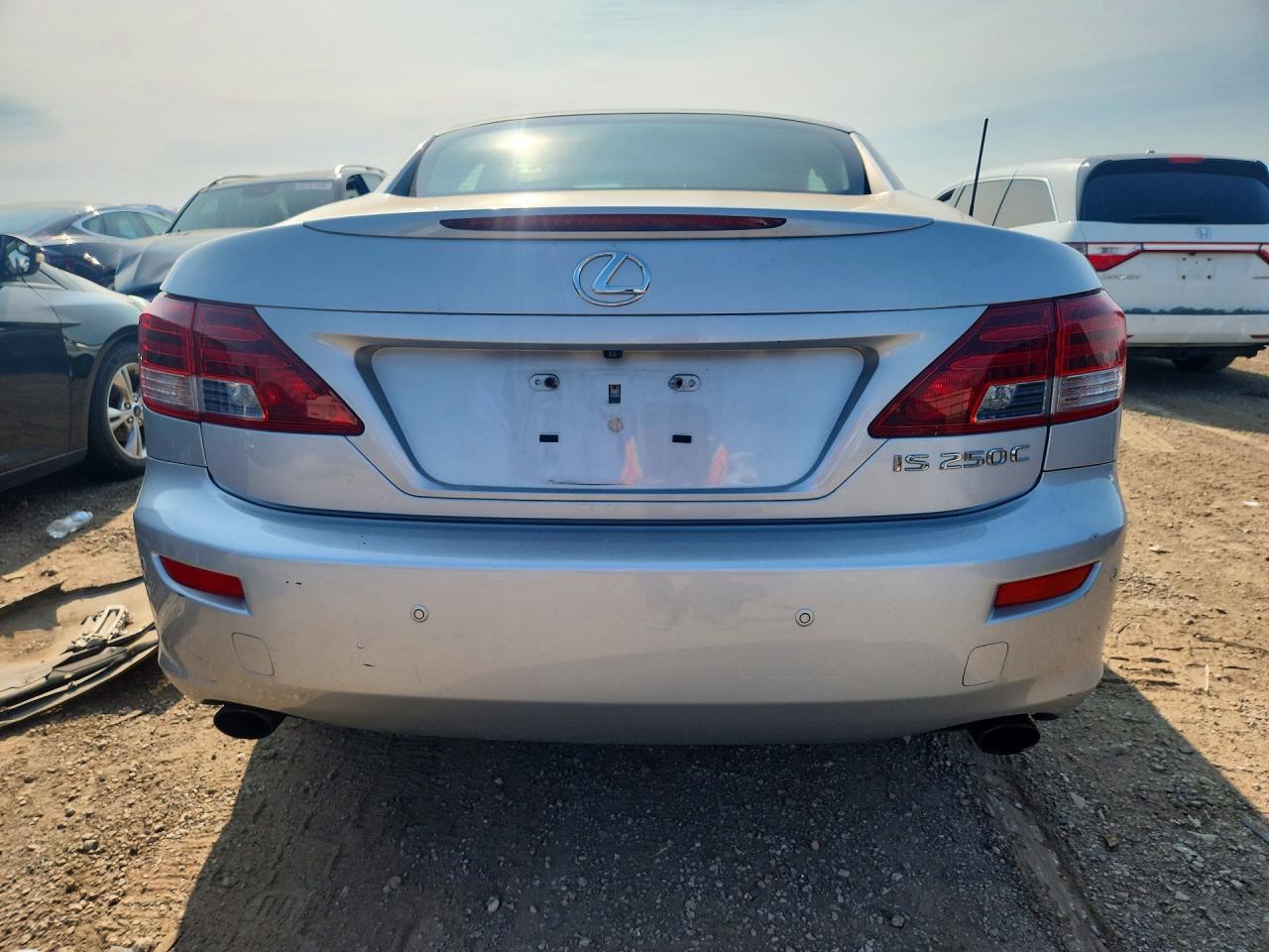 2012 Lexus Is 250 Silver vin: JTHFF2C27C2522147