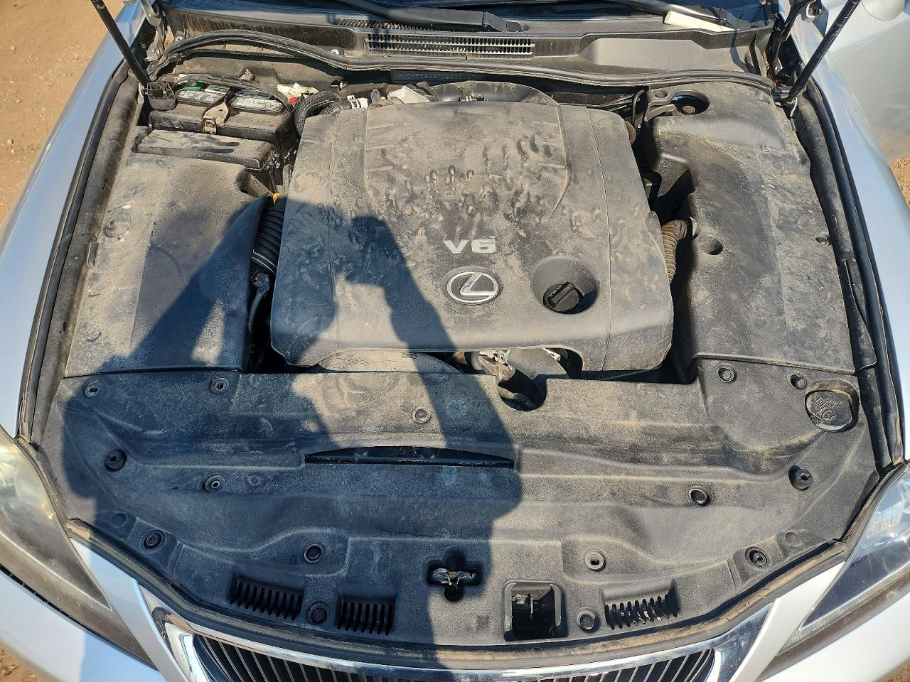 2012 Lexus Is 250 Silver vin: JTHFF2C27C2522147