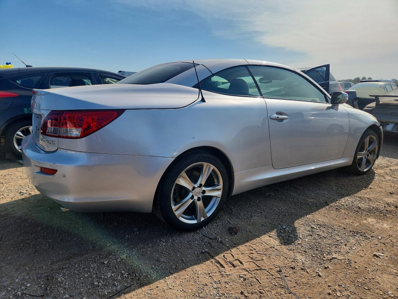 2012 Lexus Is 250 Silver vin: JTHFF2C27C2522147