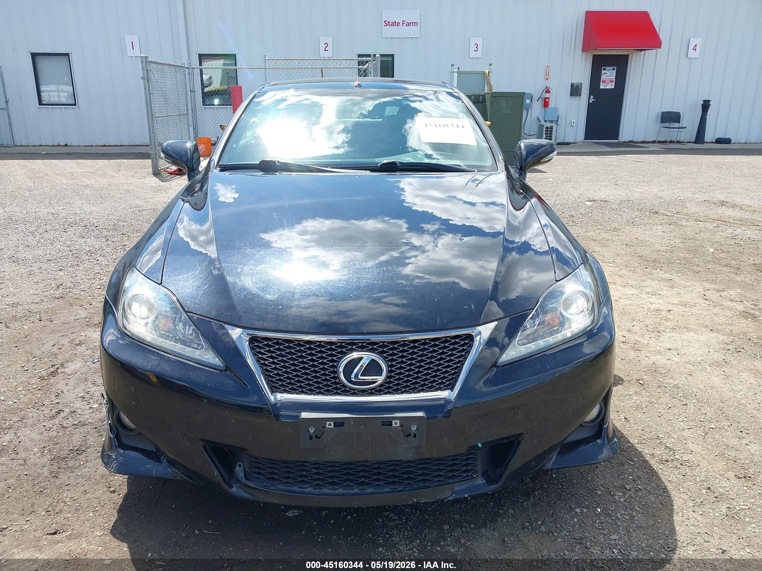 2013 Lexus Is 250c   Black vin: JTHFF2C27D2529178