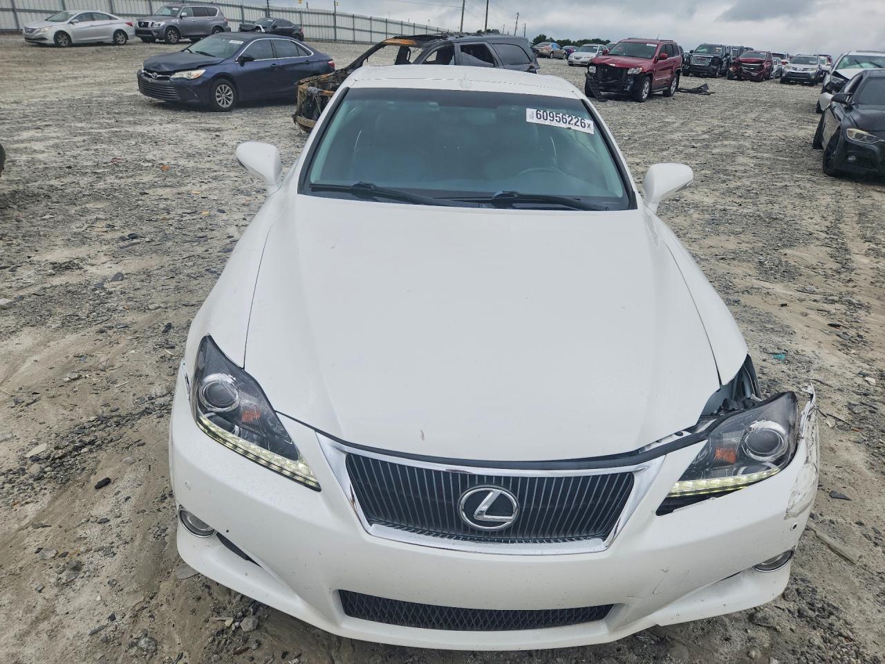 2015 Lexus Is 250 White vin: JTHFF2C27F2532455