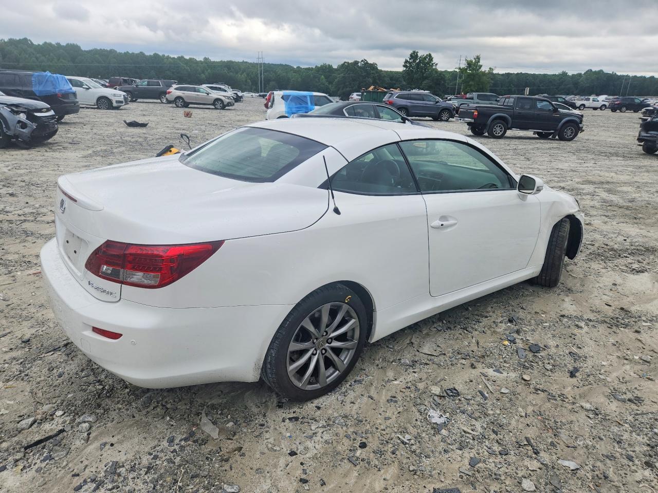 2015 Lexus Is 250 White vin: JTHFF2C27F2532455