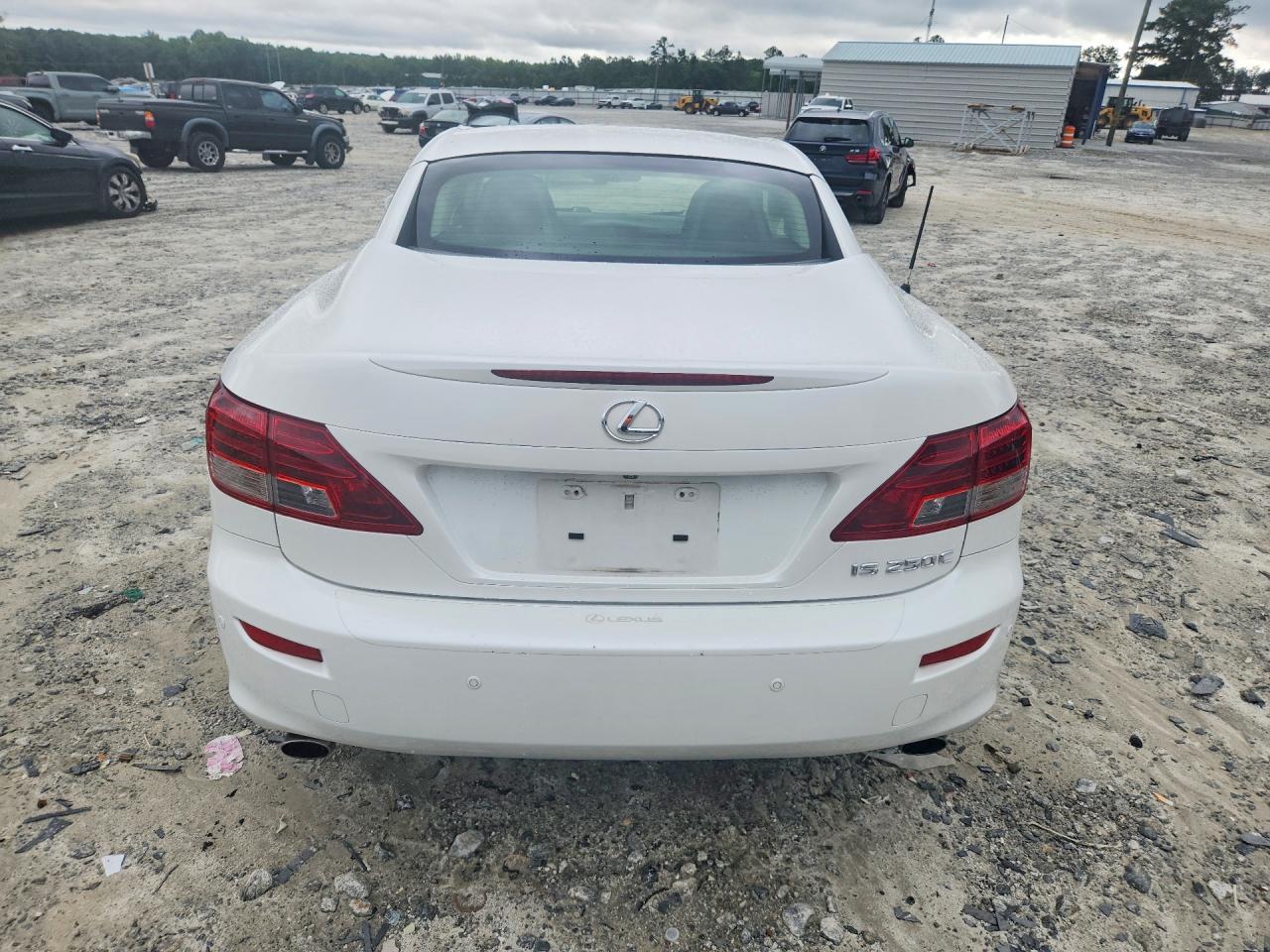 2015 Lexus Is 250 White vin: JTHFF2C27F2532455