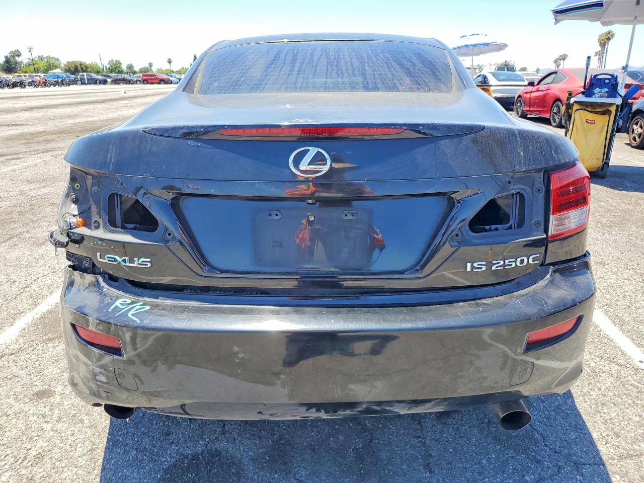 2010 Lexus Is 250 Черный vin: JTHFF2C28A2506004