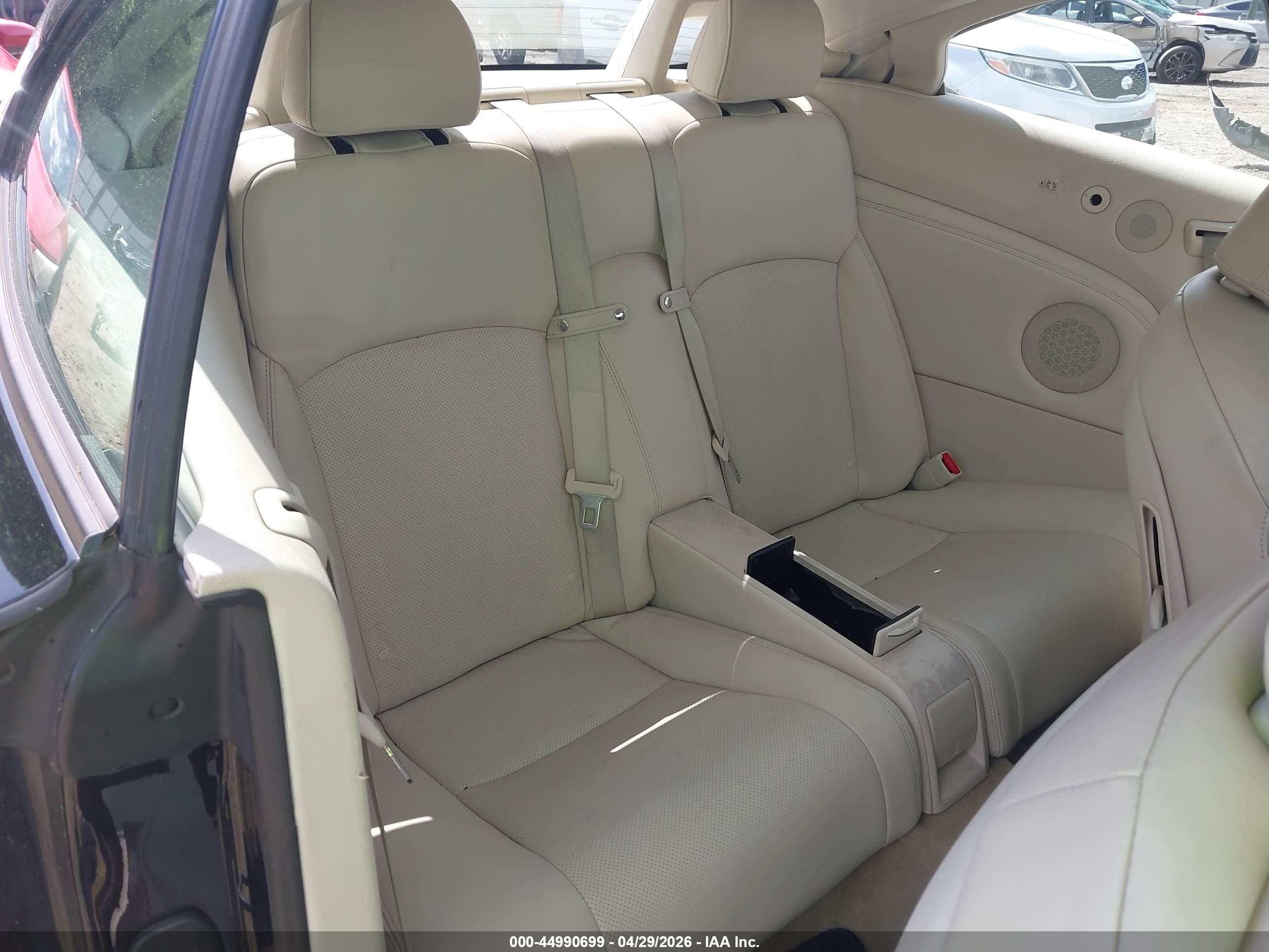 2010 Lexus Is 250c   Black vin: JTHFF2C28A2506343