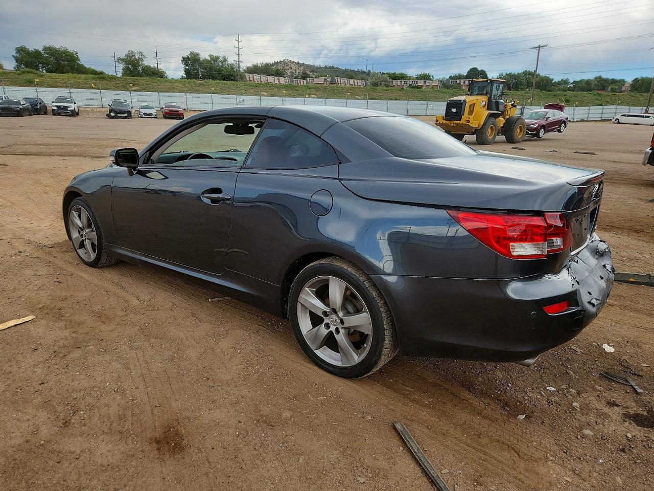 2011 Lexus Is 250c Base Charcoal vin: JTHFF2C28B2514959