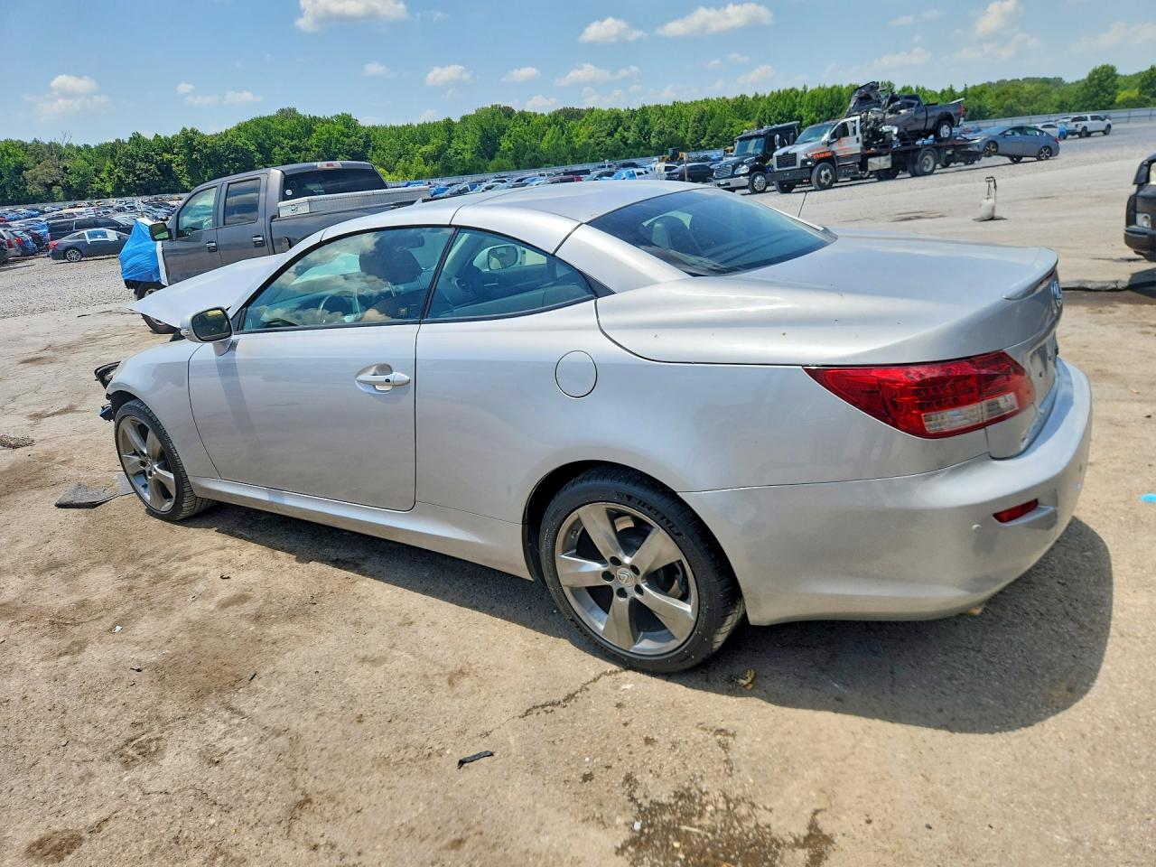 2011 Lexus Is 250 Silver vin: JTHFF2C28B2515206