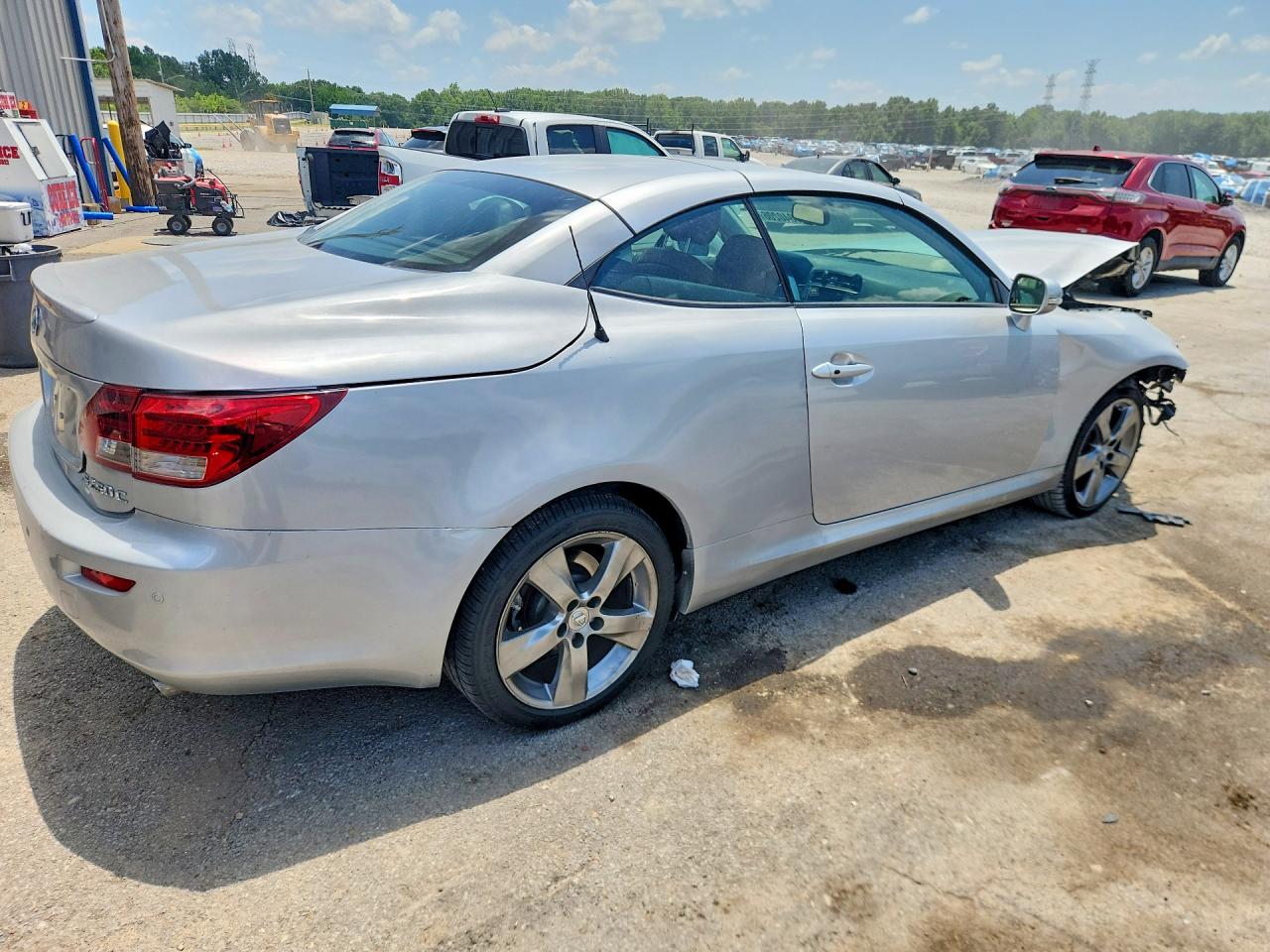 2011 Lexus Is 250 Silver vin: JTHFF2C28B2515206