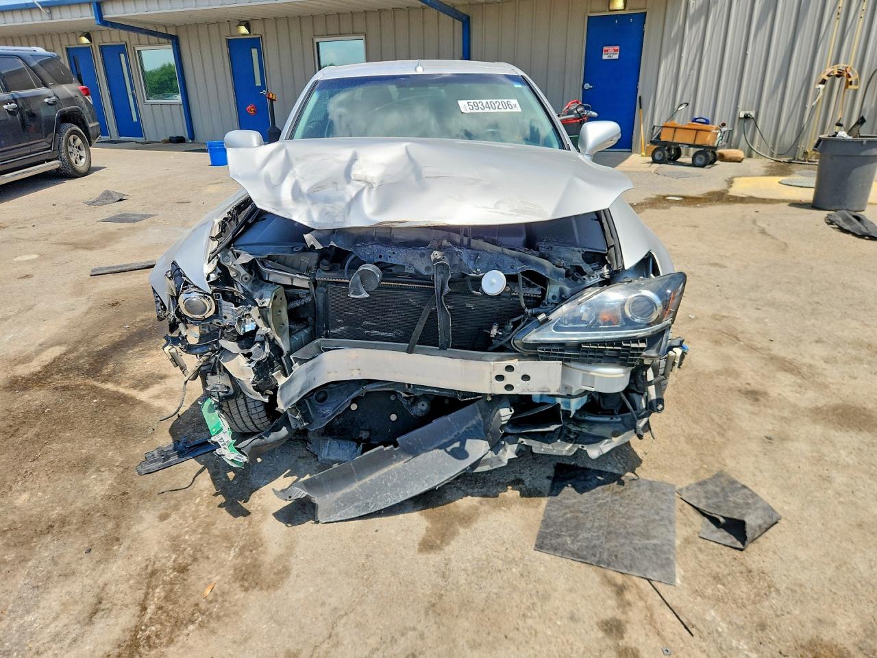 2011 Lexus Is 250 Silver vin: JTHFF2C28B2515206